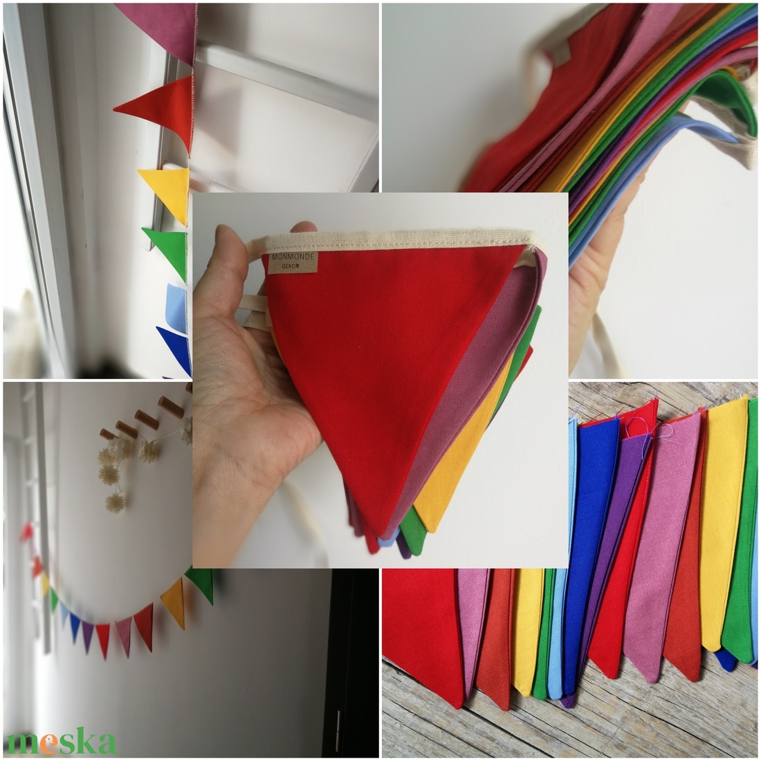 Zászlófüzér, Textil Girland Dekoráció, Babaszoba Dekor, Háromszög Zászló - otthon & életmód - babaszoba, gyerekszoba - babaszoba dekoráció - Meska.hu Zászlófüzér, Textil Girland Dekoráció, Babaszoba Dekor, Háromszög Zászló - otthon & életmód - babaszoba, gyerekszoba - babaszoba dekoráció - Meska.hu