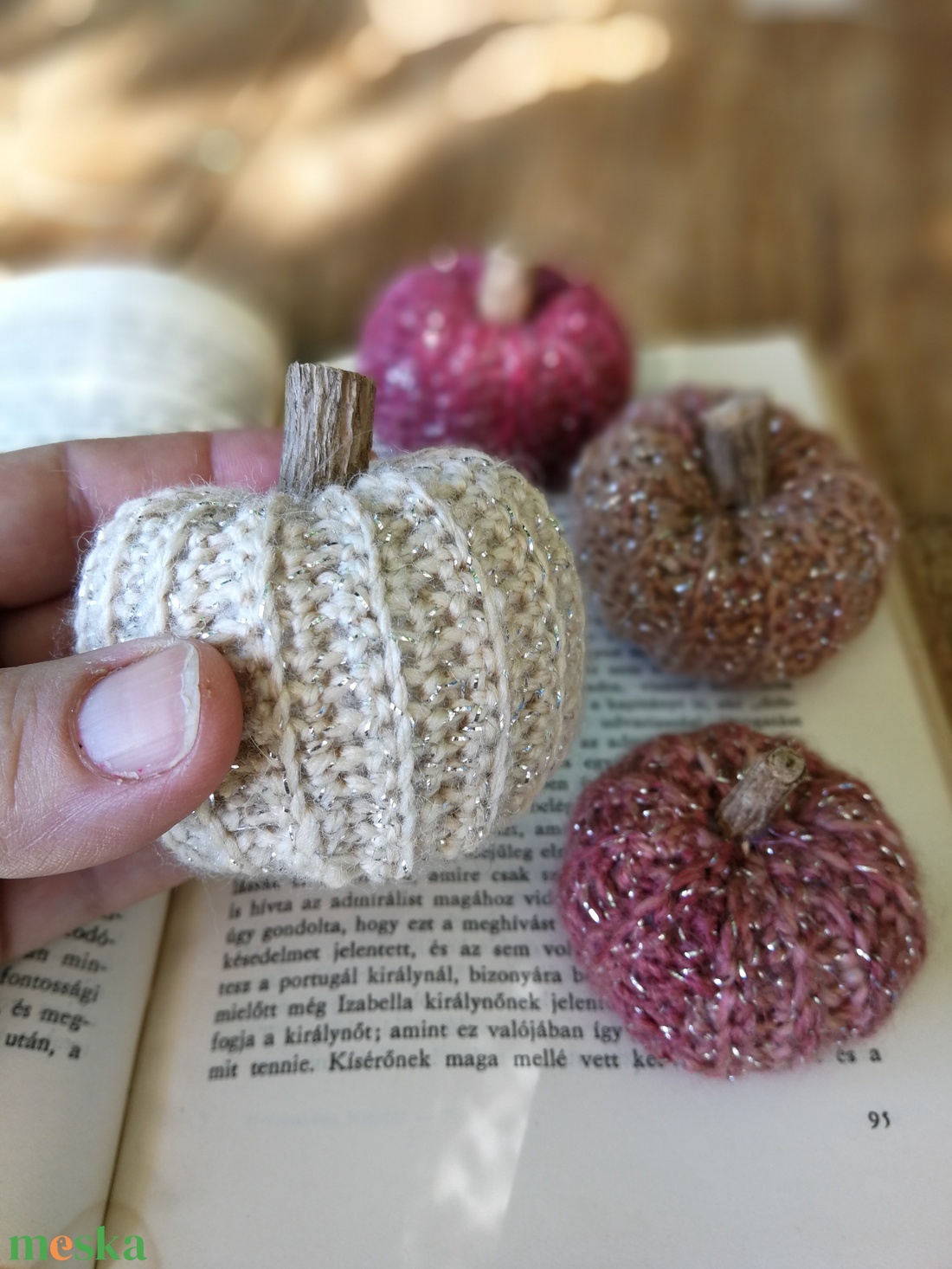  Őszi tök válogatás, pumpkins - 4 db/szett - otthon & életmód - dekoráció - dísztárgy - Meska.hu
