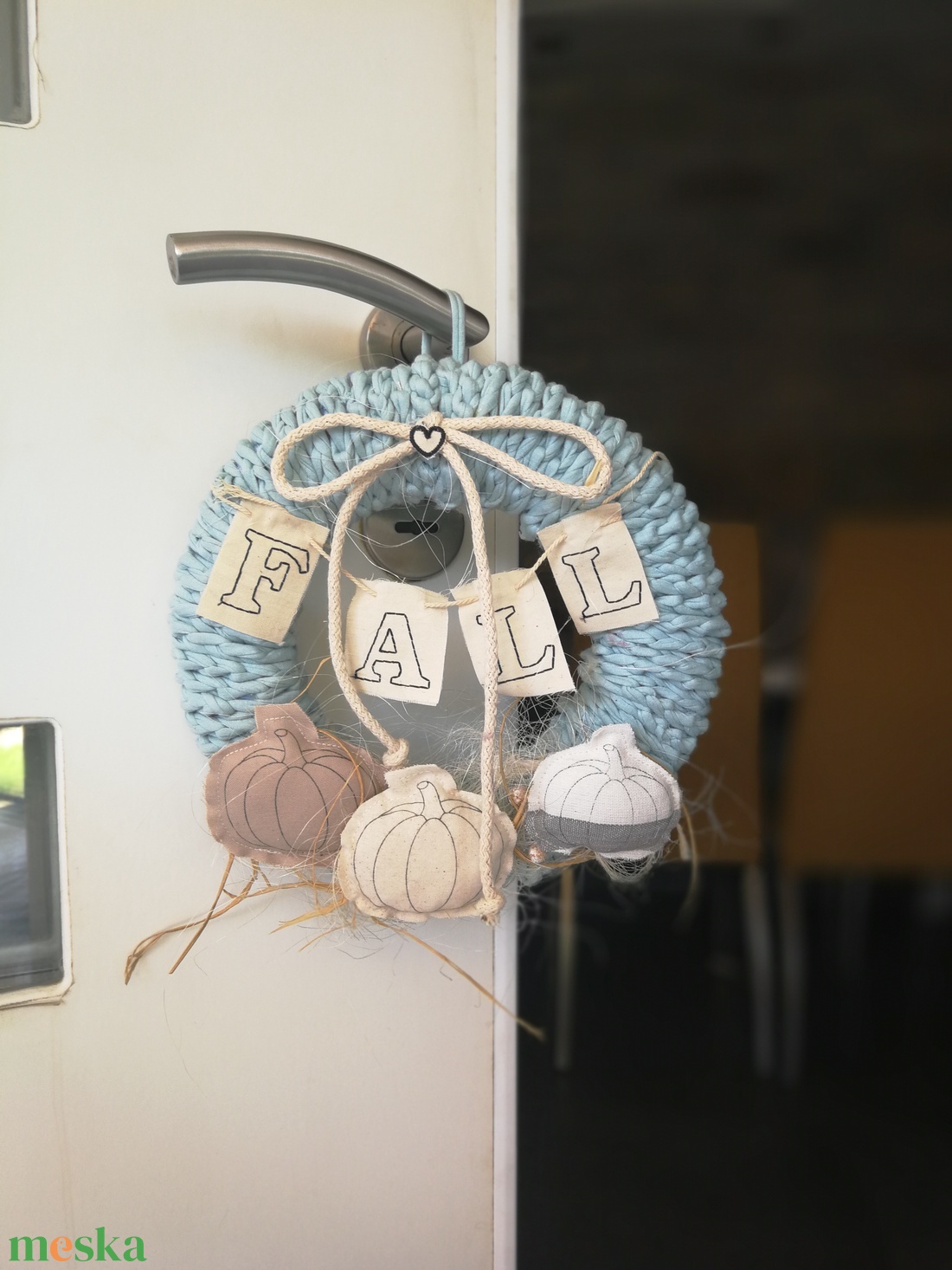 Ajtódekoráció, tavaszi koszorú-  28 cm - otthon & életmód - dekoráció - ajtó- és ablak dekoráció - ajtódísz & kopogtató - Meska.hu