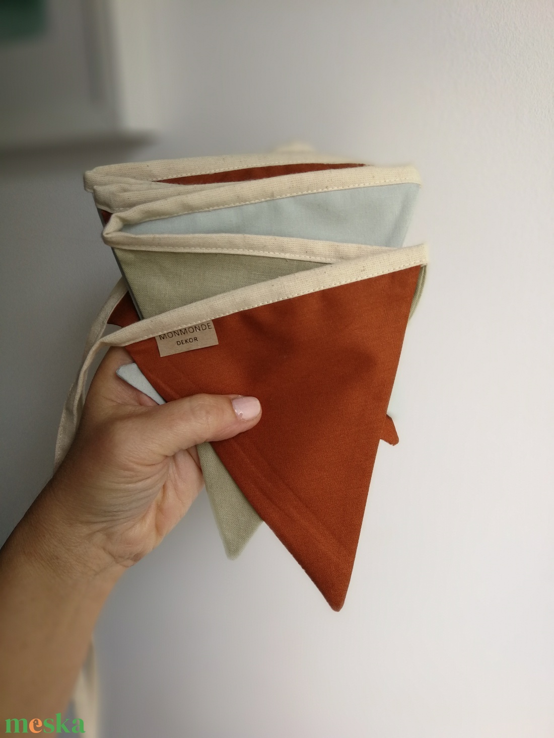 Zászlófüzér, Textil Girland Dekoráció, Babaszoba Dekor - otthon & életmód - babaszoba, gyerekszoba - babaszoba dekoráció - Meska.hu Zászlófüzér, Textil Girland Dekoráció, Babaszoba Dekor - otthon & életmód - babaszoba, gyerekszoba - babaszoba dekoráció - Meska.hu