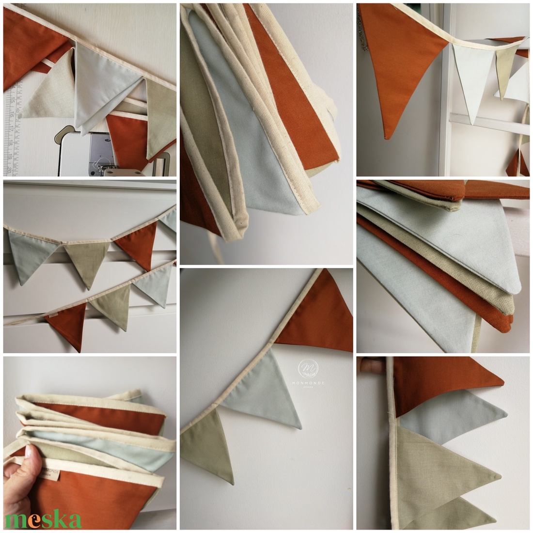 Zászlófüzér, Textil Girland Dekoráció, Babaszoba Dekor - otthon & életmód - babaszoba, gyerekszoba - babaszoba dekoráció - Meska.hu Zászlófüzér, Textil Girland Dekoráció, Babaszoba Dekor - otthon & életmód - babaszoba, gyerekszoba - babaszoba dekoráció - Meska.hu