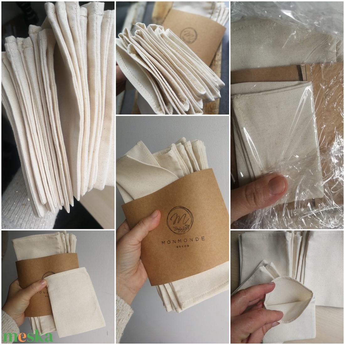 Adventi kalendárium zsákok  24 db hímzés nélküli változat, saját díszítéshez - 12,5 x 10 cm - karácsony - adventi díszek - adventi naptár - Meska.hu