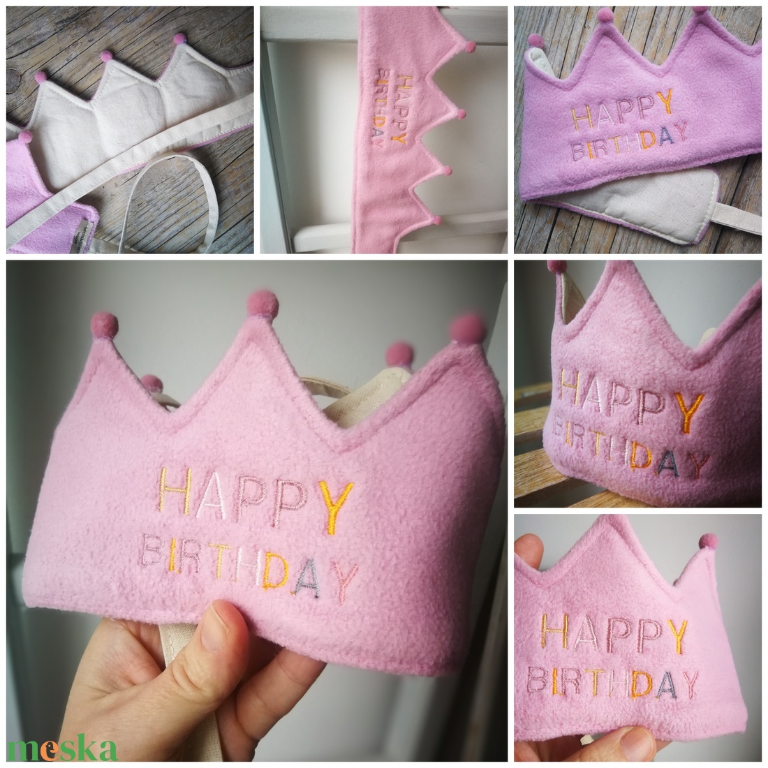 Szülinapi Korona, Fejdísz, Happy Birthday - játék & sport - szerepjáték - Meska.hu