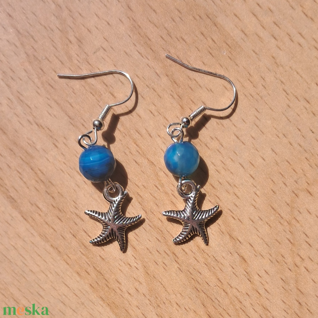 Anna fülbevaló 1 - ékszer - fülbevaló - lógó fülbevaló - Meska.hu