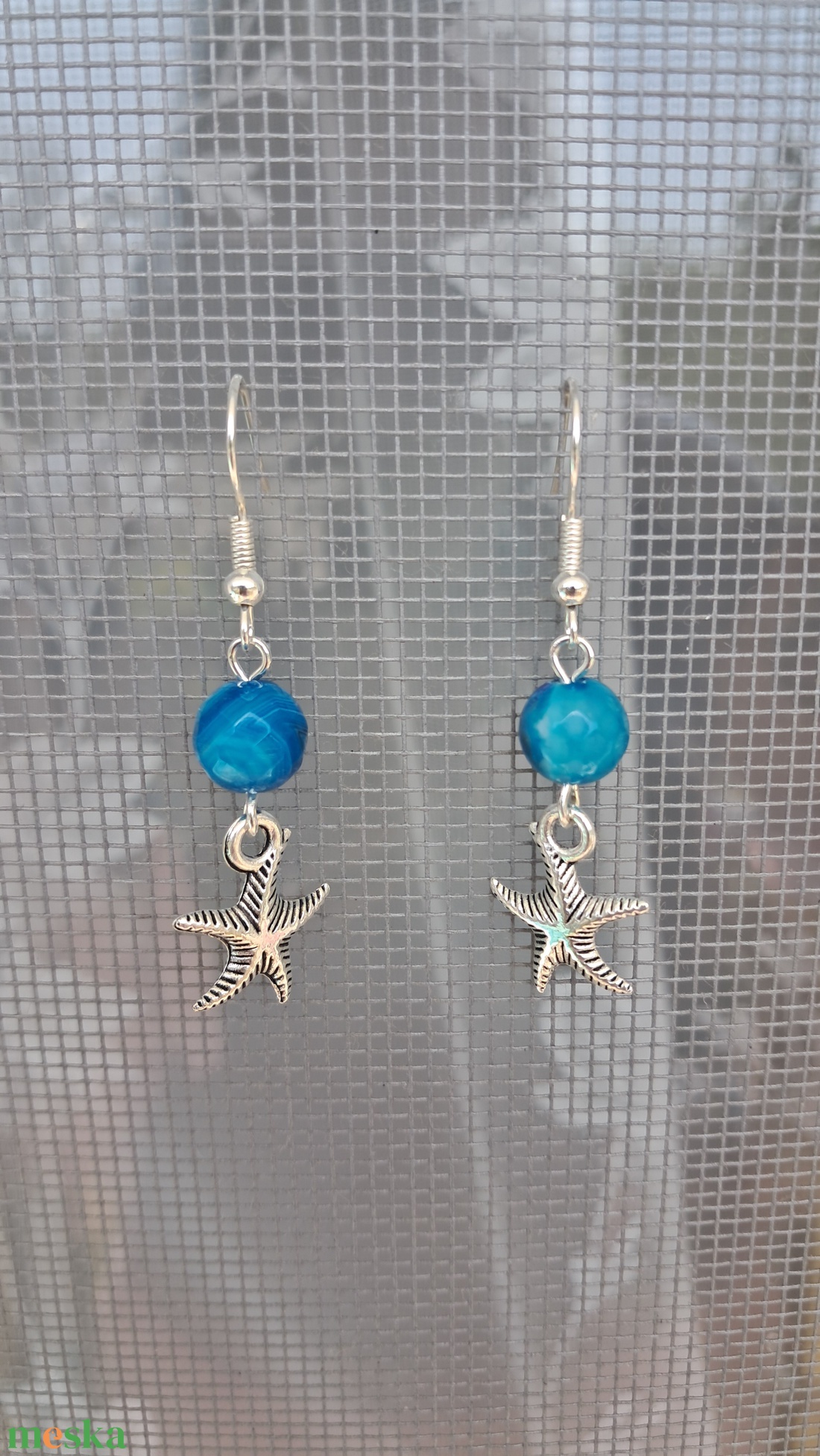 Anna fülbevaló 1 - ékszer - fülbevaló - lógó fülbevaló - Meska.hu