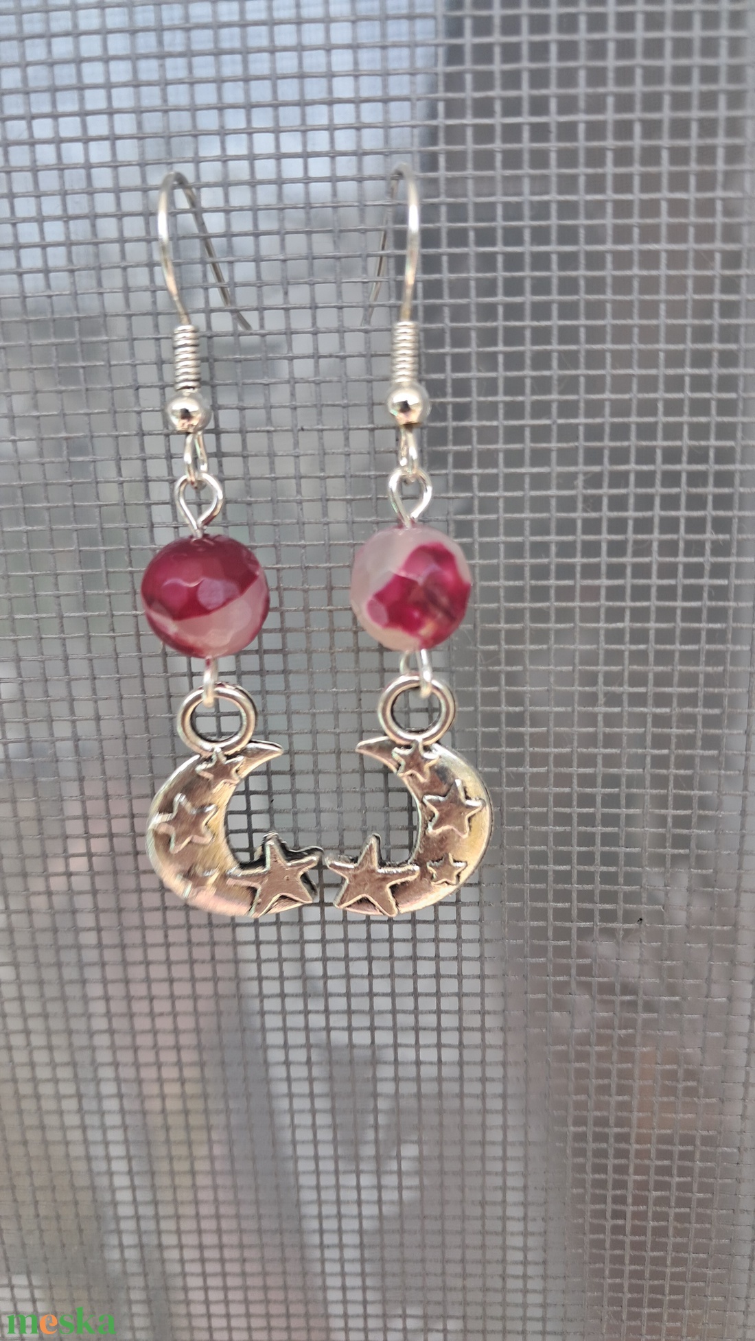 Anna fülbevaló 3 - ékszer - fülbevaló - lógó fülbevaló - Meska.hu