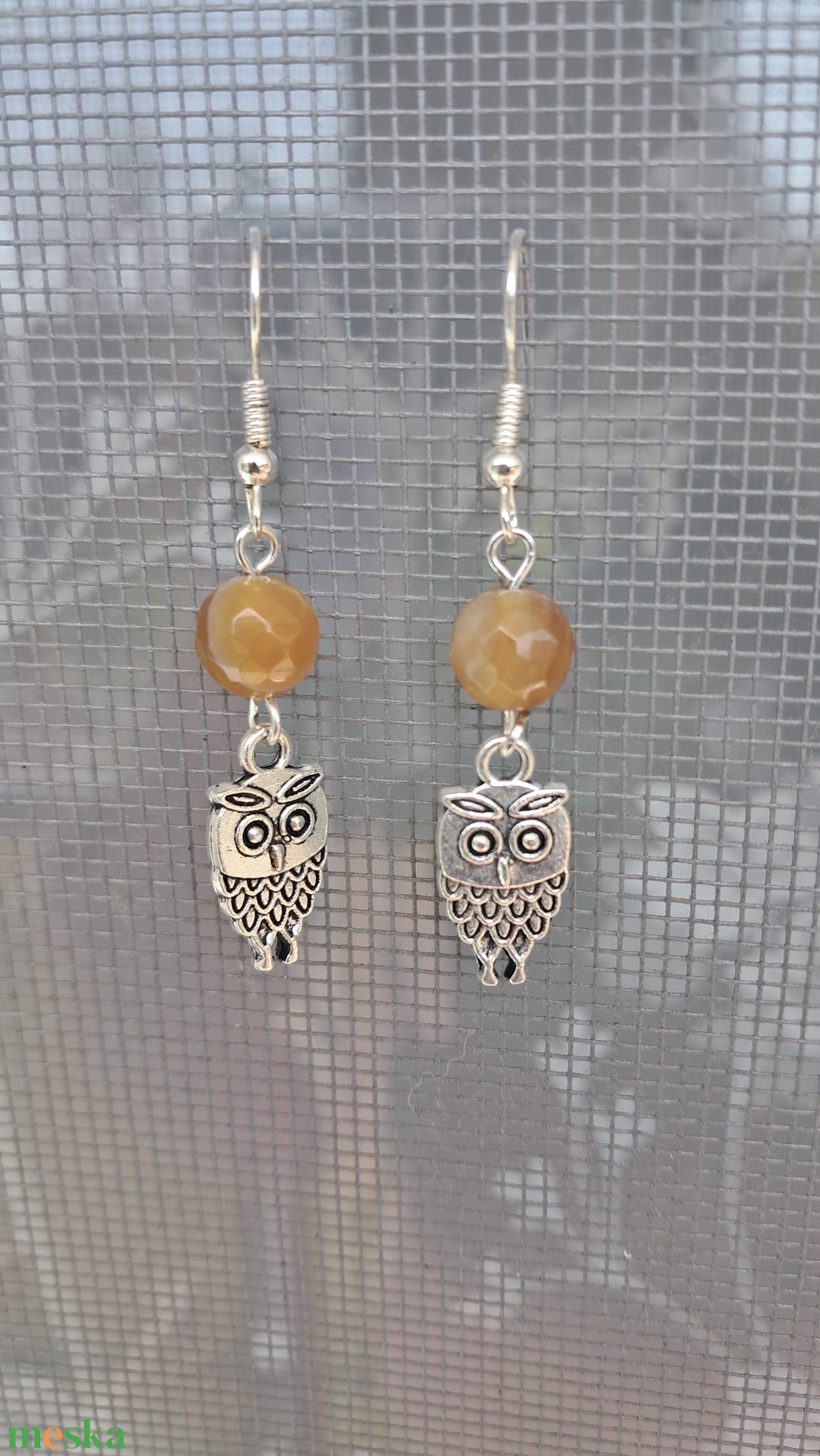 Anna fülbevaló 4 - ékszer - fülbevaló - lógó fülbevaló - Meska.hu