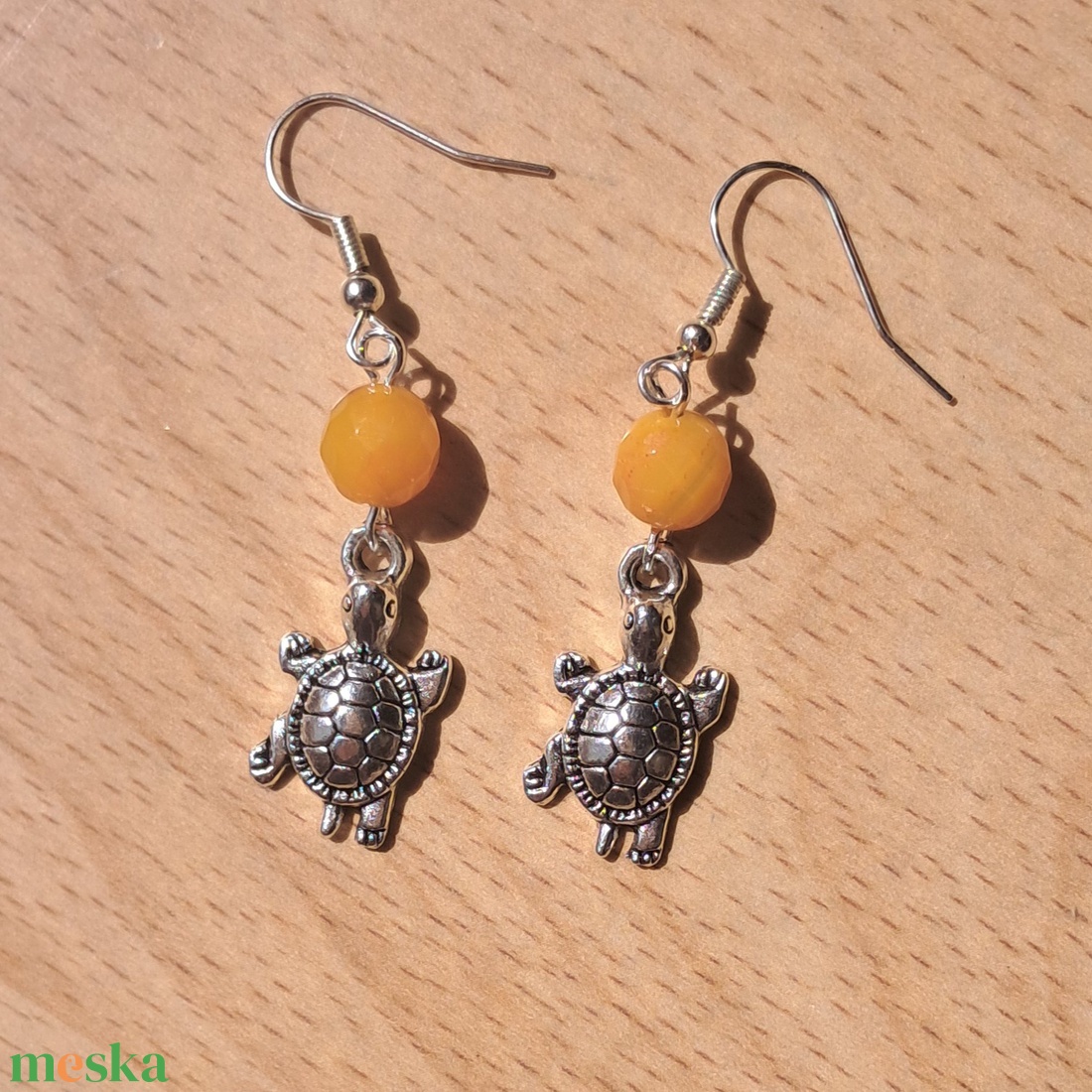 Anna fülbevaló 5 - ékszer - fülbevaló - lógó fülbevaló - Meska.hu