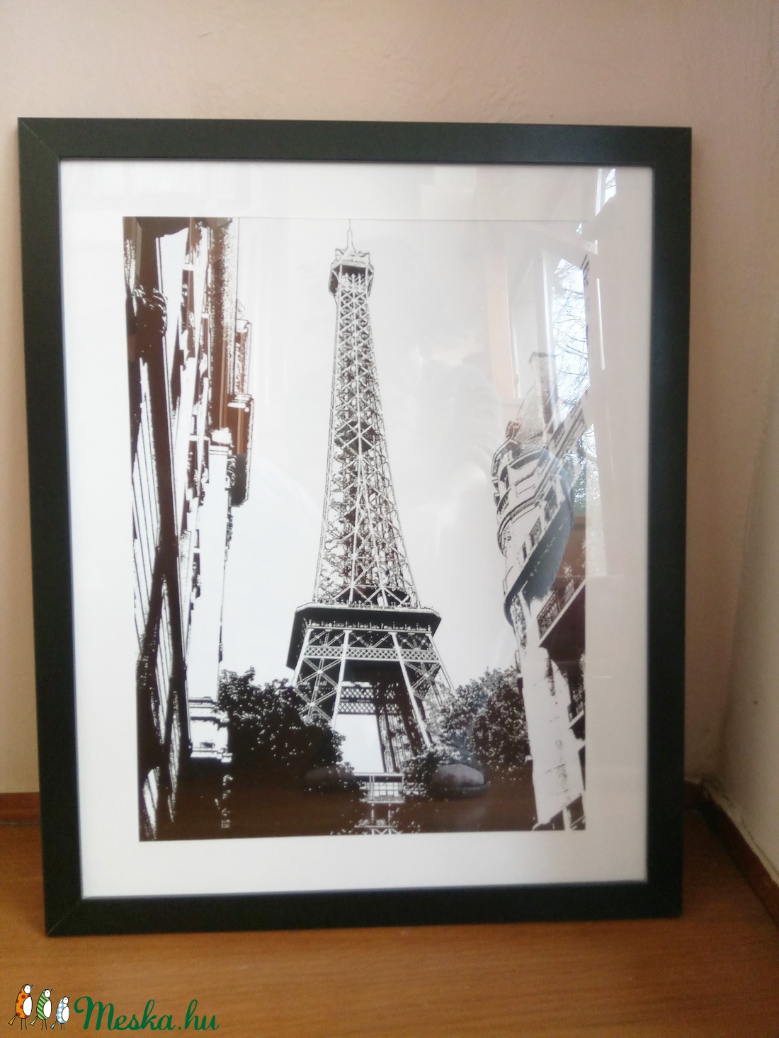 Párizs kép Eiffel toronnyal - 54 X 44 cm - otthon & életmód - dekoráció - kép & falikép - Meska.hu