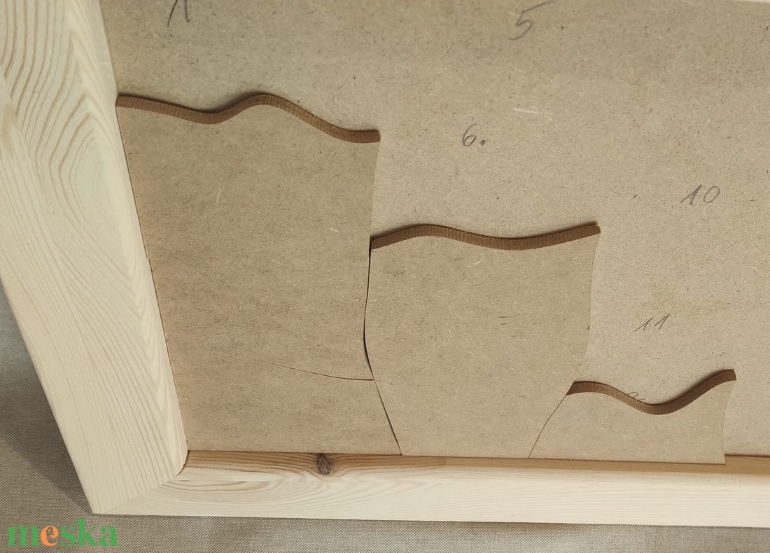 Mozaik kép élményfestéshez - diy (csináld magad) - egységcsomag - Meska.hu