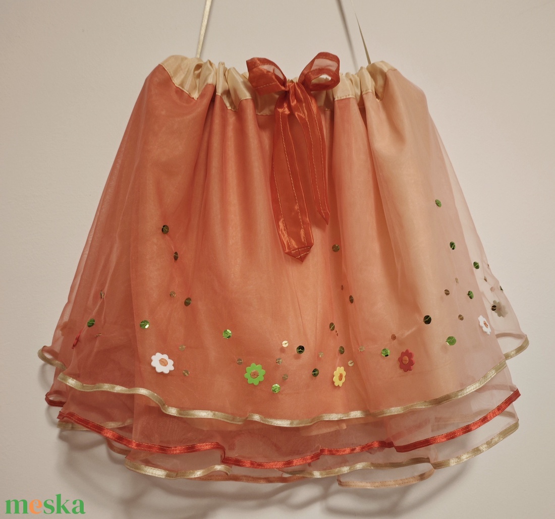 Nyártündér kislány tüll szoknya jelmez - ruha & divat - jelmez & álarc - jelmez - Meska.hu