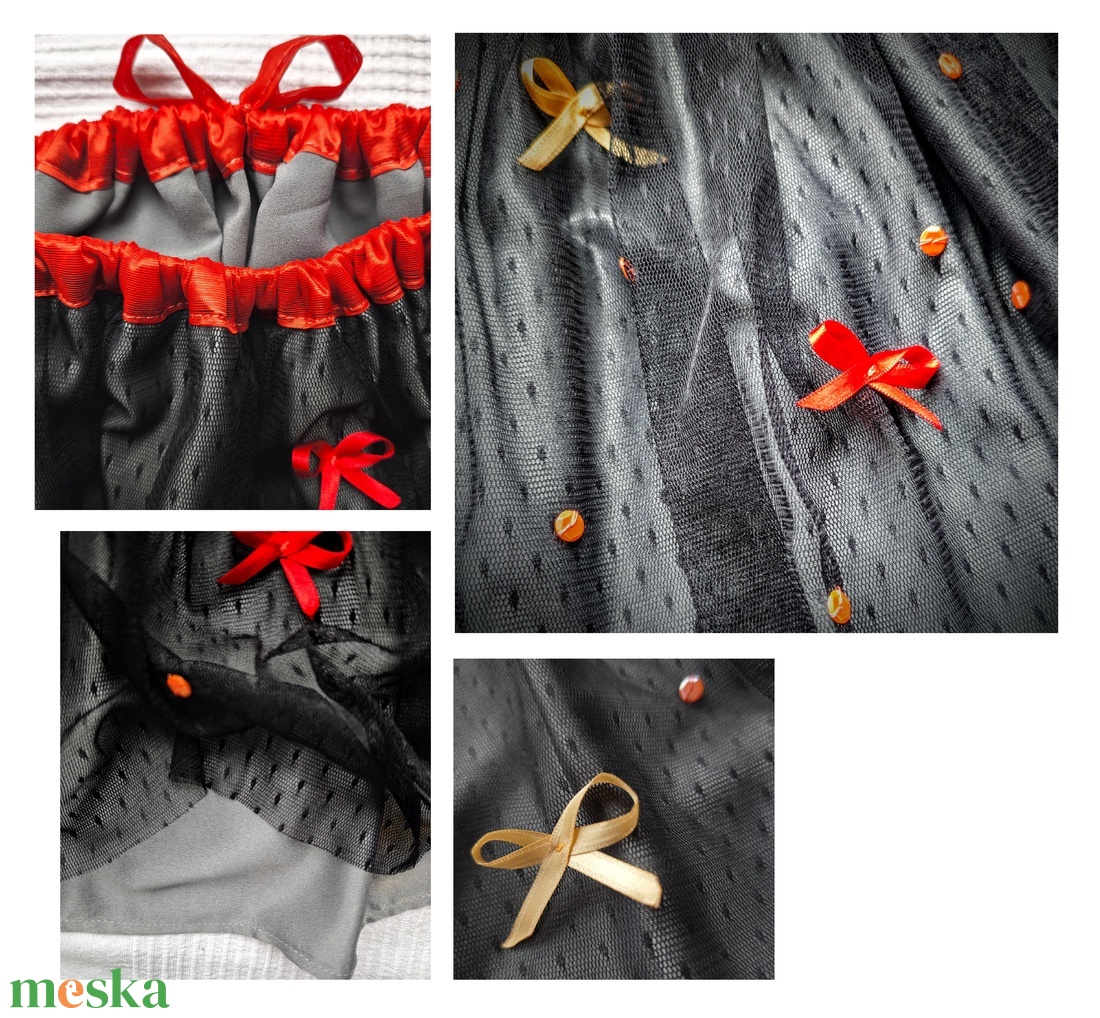 KIS BOSZORKA tüll szoknya jelmez - ruha & divat - jelmez & álarc - jelmez - Meska.hu