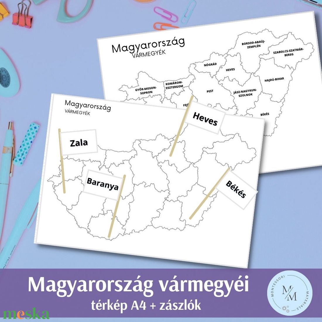 Magyarország vármegyéi térkép - A4 plakátok + térkép zászlók a vármegyék neveivel - játék & sport - készségfejlesztő és logikai játék - oktató játékok - Meska.hu Magyarország vármegyéi térkép - A4 plakátok + térkép zászlók a vármegyék neveivel - játék & sport - készségfejlesztő és logikai játék - oktató játékok - Meska.hu
