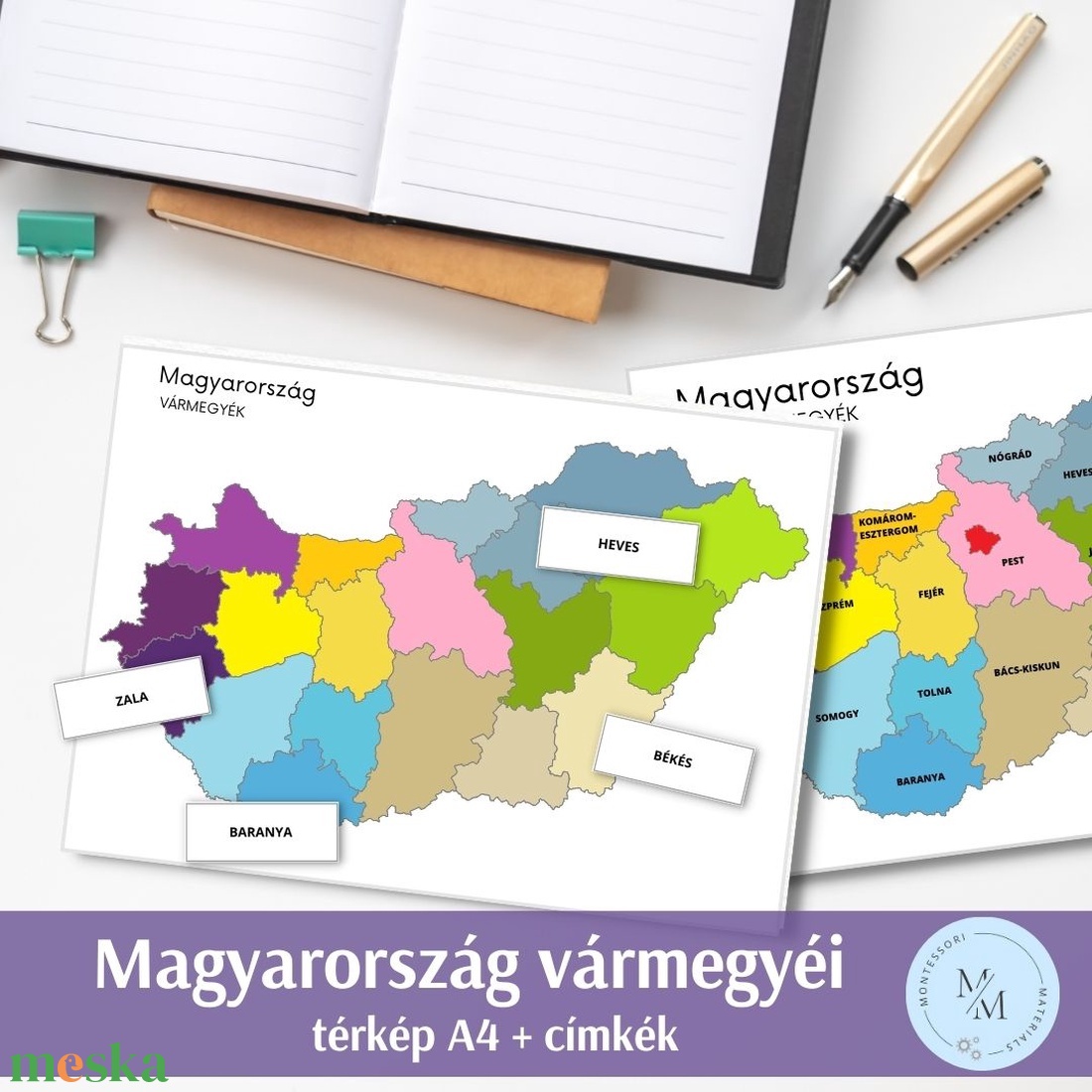 Magyarország vármegyéi térkép - A4 plakátok + térkép címkék a vármegyék neveivel - játék & sport - készségfejlesztő és logikai játék - oktató játékok - Meska.hu Magyarország vármegyéi térkép - A4 plakátok + térkép címkék a vármegyék neveivel - játék & sport - készségfejlesztő és logikai játék - oktató játékok - Meska.hu