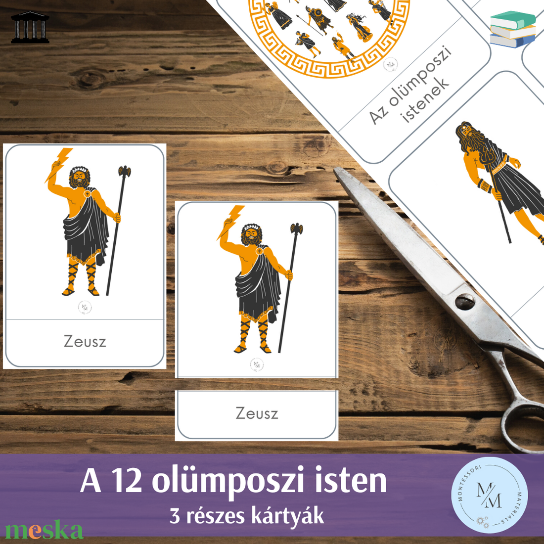 A 12 olümposzi isten 3-5 részes kártyák - játék & sport - készségfejlesztő és logikai játék - oktató játékok - Meska.hu A 12 olümposzi isten 3-5 részes kártyák - játék & sport - készségfejlesztő és logikai játék - oktató játékok - Meska.hu