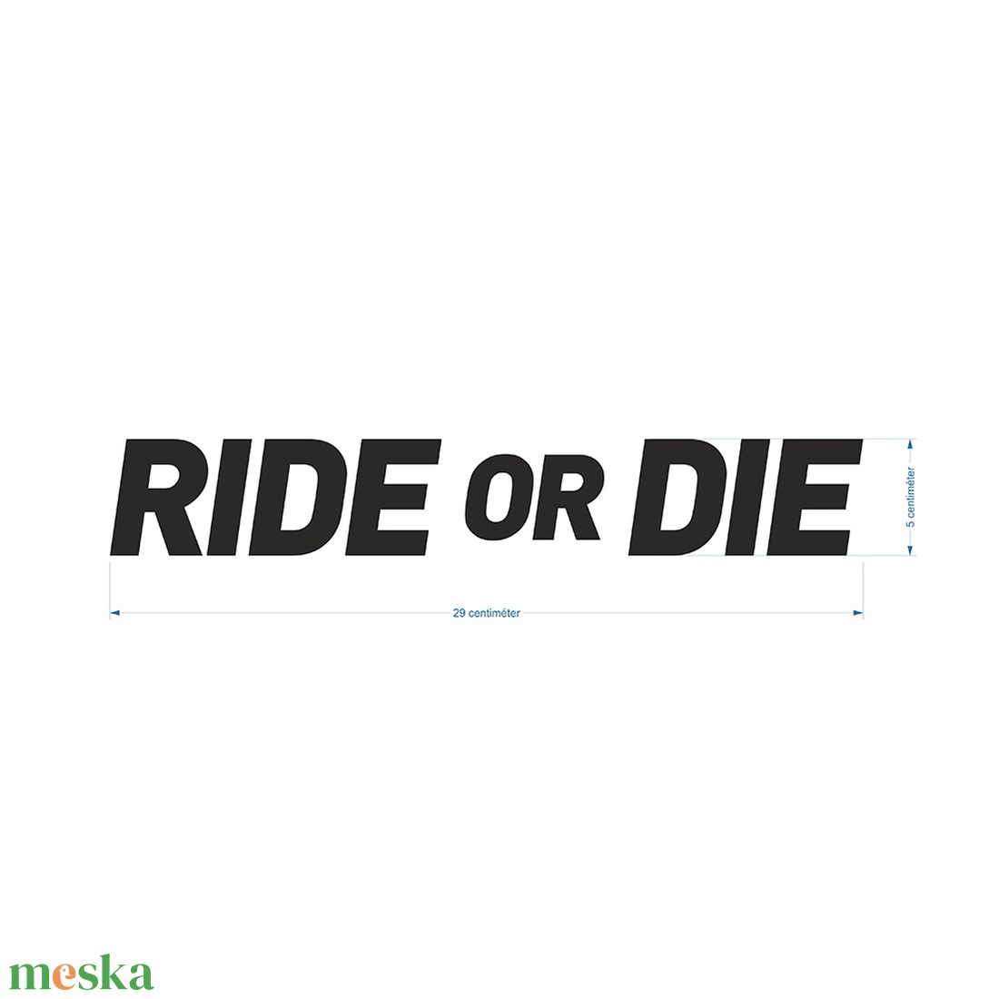 RIDE OR DIE motoros matrica - otthon & életmód - papír, írószer - matrica, matrica csomag - Meska.hu