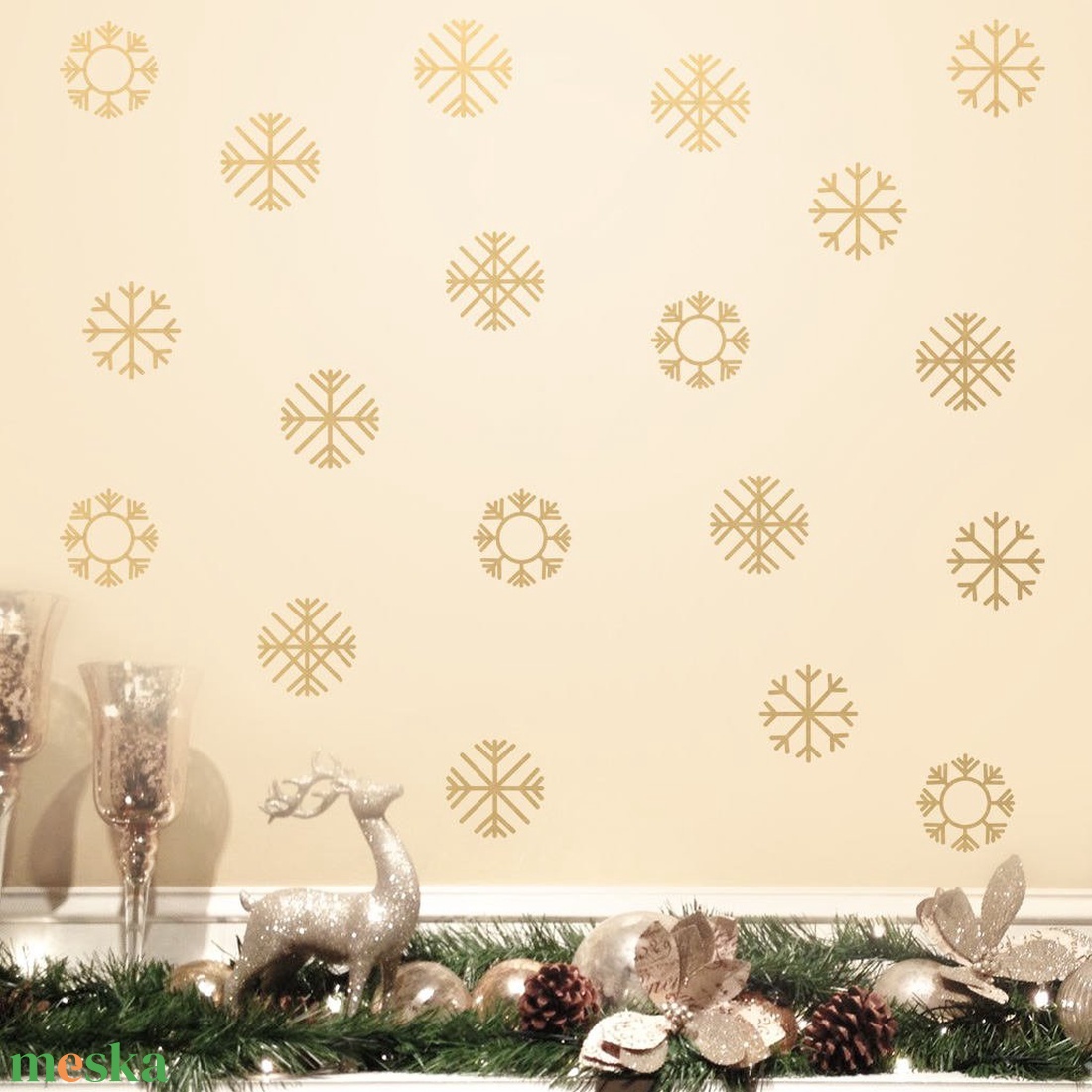 Kör alakú hópihe falmatrica - otthon & életmód - dekoráció - fali és függő dekoráció - falmatrica & tapéta - Meska.hu Kör alakú hópihe falmatrica - otthon & életmód - dekoráció - fali és függő dekoráció - falmatrica & tapéta - Meska.hu