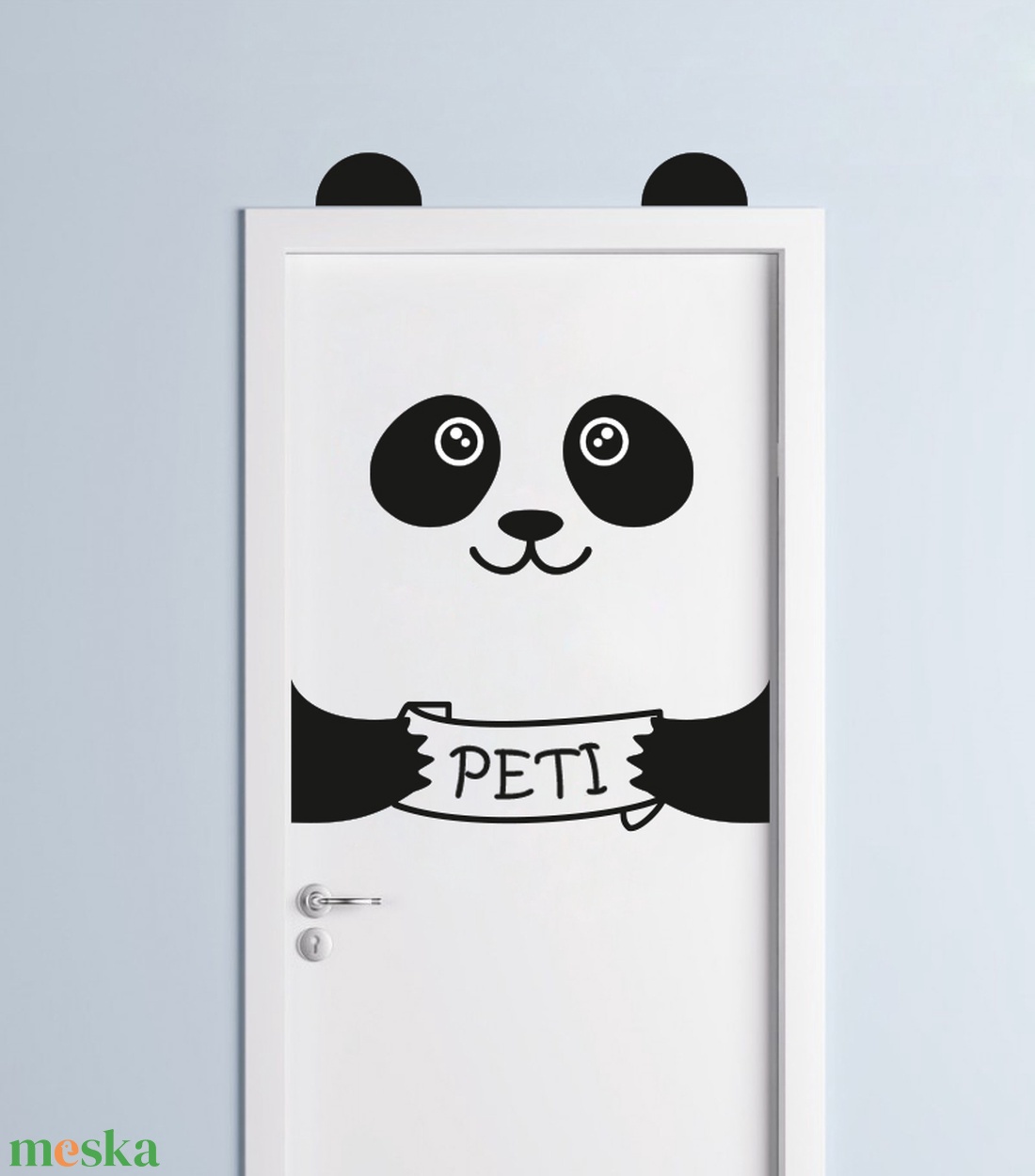 Panda ajtómatrica névvel - otthon & életmód - papír, írószer - matrica, matrica csomag - Meska.hu Panda ajtómatrica névvel - otthon & életmód - papír, írószer - matrica, matrica csomag - Meska.hu