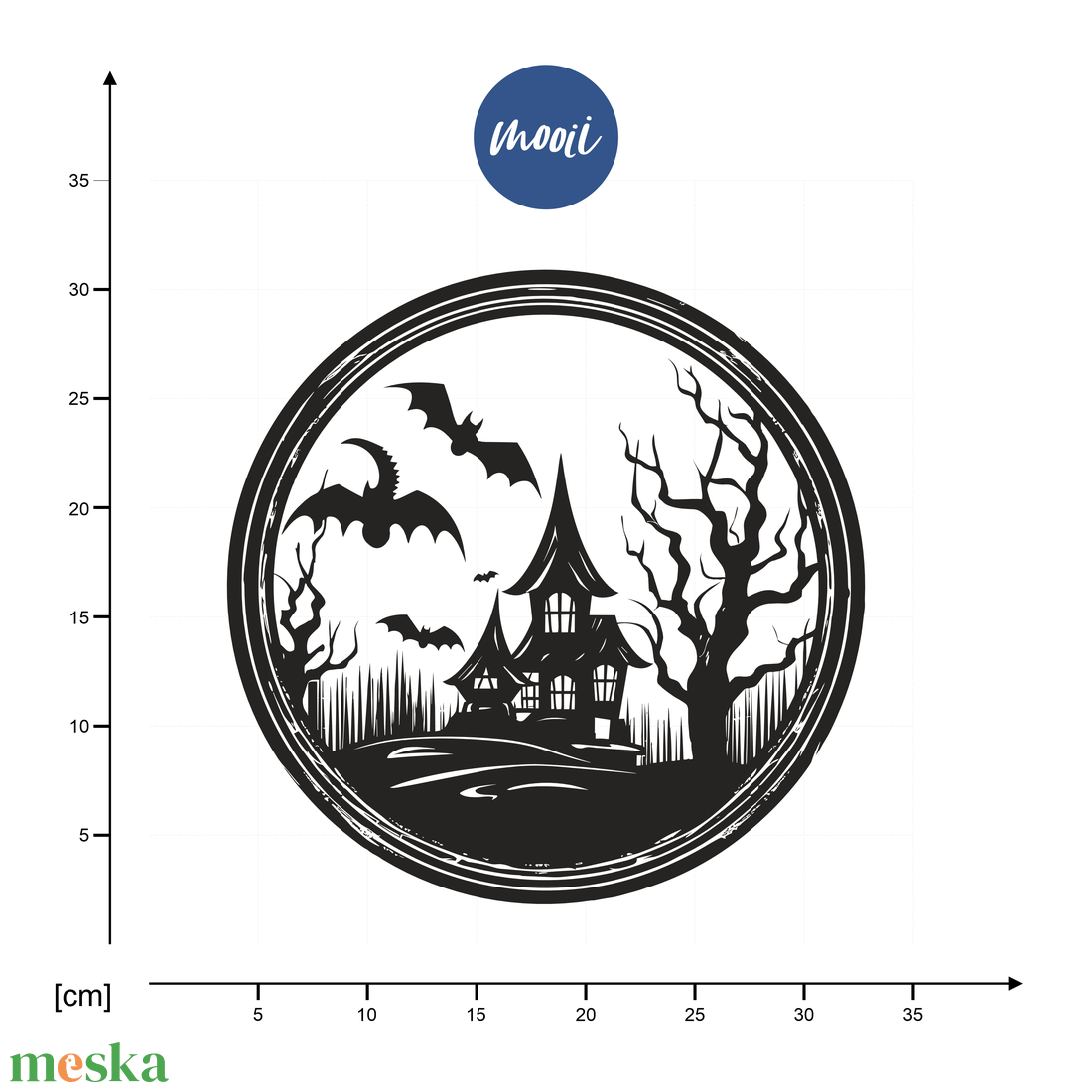 Kör kísértetkastély - ablak vagy falmatrica - otthon & életmód - dekoráció - halloween - halloweeni ajtódíszek és ablakdíszek - Meska.hu Kör kísértetkastély - ablak vagy falmatrica - otthon & életmód - dekoráció - halloween - halloweeni ajtódíszek és ablakdíszek - Meska.hu