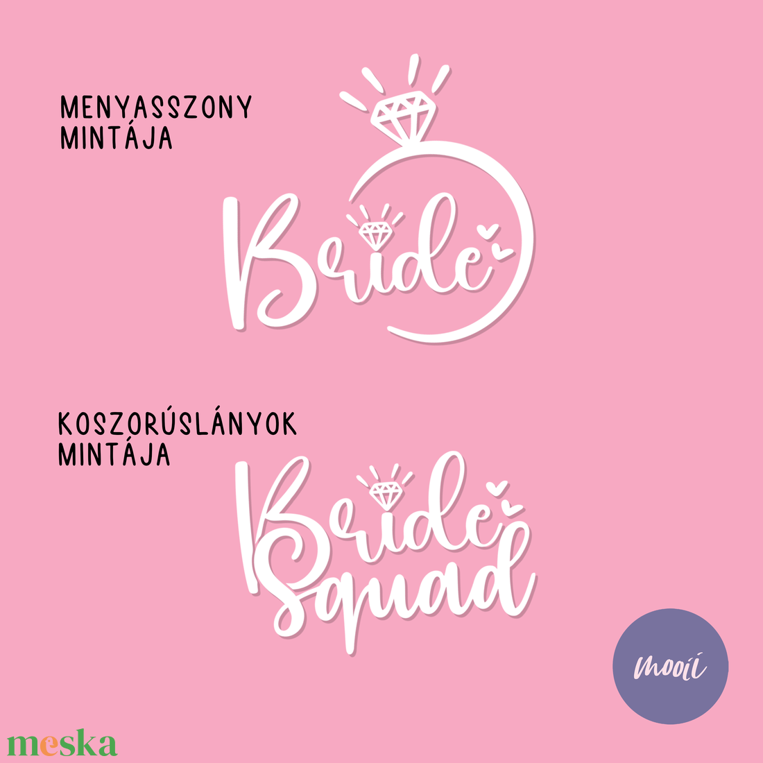 Bride és Bride Squad - lánybúcsús pohár, RE-POHÁR, fesztiválpohár, lánybúcsú partykellék - esküvő - lánybúcsú - Meska.hu