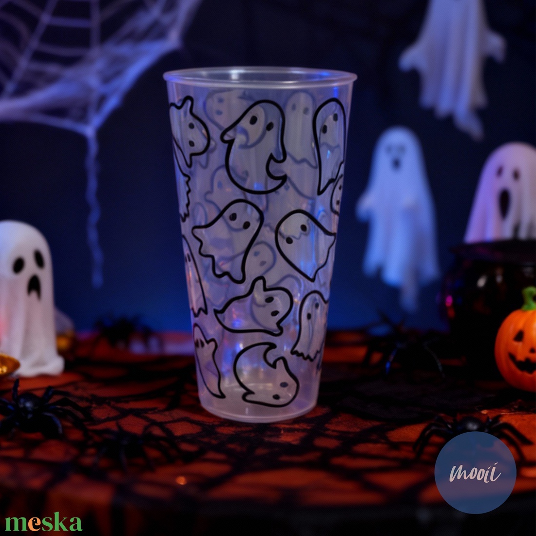 Szellem mintás Halloween-i pohár, partypohár, partykellék 500 ml - otthon & életmód - dekoráció - halloween - halloweeni dekoráció - Meska.hu Szellem mintás Halloween-i pohár, partypohár, partykellék 500 ml - otthon & életmód - dekoráció - halloween - halloweeni dekoráció - Meska.hu