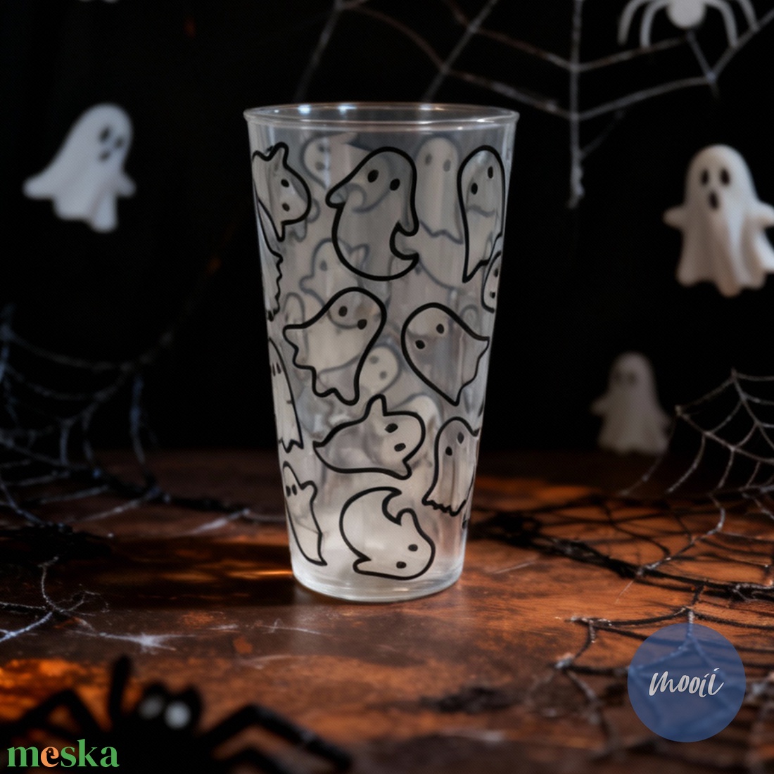 Szellem mintás Halloween-i pohár, partypohár, partykellék 500 ml - otthon & életmód - dekoráció - halloween - halloweeni dekoráció - Meska.hu Szellem mintás Halloween-i pohár, partypohár, partykellék 500 ml - otthon & életmód - dekoráció - halloween - halloweeni dekoráció - Meska.hu