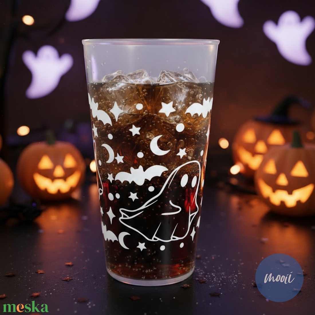 Szellem mintás Halloween-i pohár, partypohár, partykellék 500 ml - otthon & életmód - dekoráció - halloween - halloweeni dekoráció - Meska.hu Szellem mintás Halloween-i pohár, partypohár, partykellék 500 ml - otthon & életmód - dekoráció - halloween - halloweeni dekoráció - Meska.hu