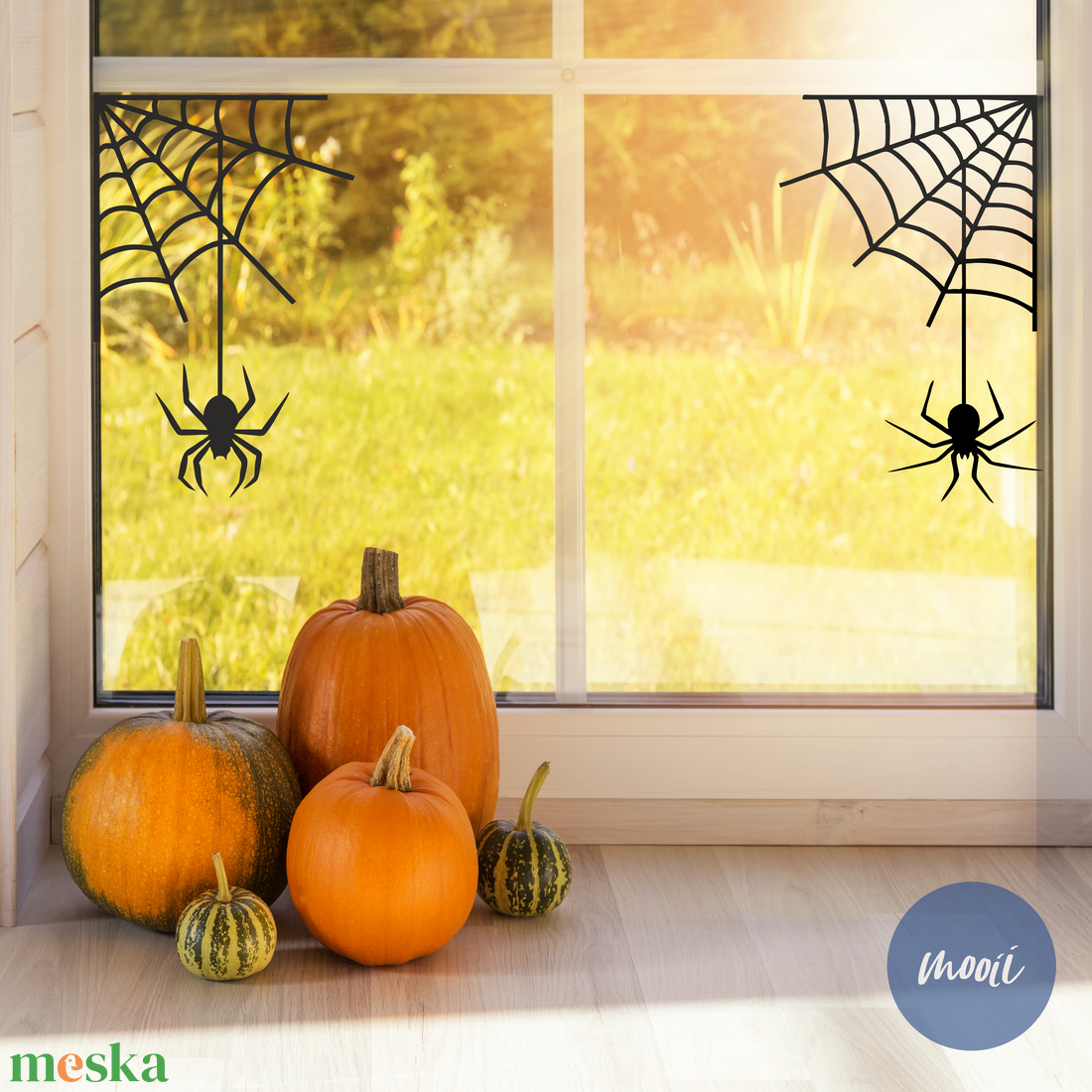 Pókháló a sarokban pókkal - halloween-i ablak vagy falmatrica - otthon & életmód - dekoráció - halloween - halloweeni ajtódíszek és ablakdíszek - Meska.hu Pókháló a sarokban pókkal - halloween-i ablak vagy falmatrica - otthon & életmód - dekoráció - halloween - halloweeni ajtódíszek és ablakdíszek - Meska.hu