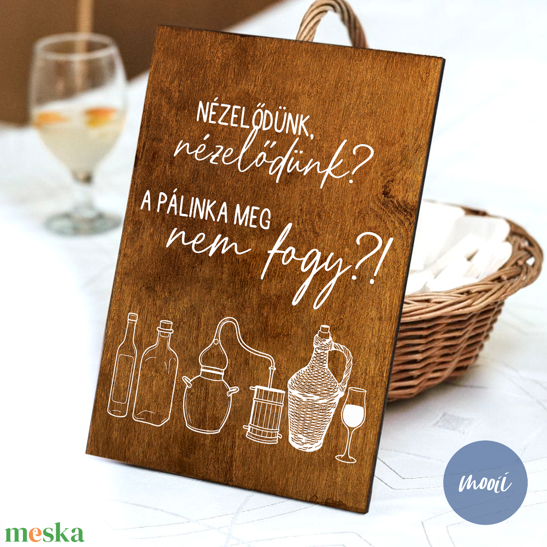 Lakodalmas tábla - A4 méretű rétegelt lemez tábla - Nézelődünk, nézelődünk?... - esküvő - dekoráció - tábla & jelzés - Meska.hu