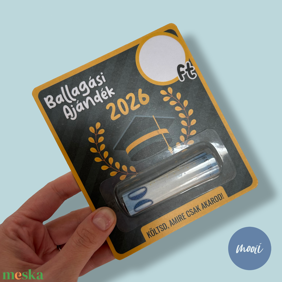 Ballagási ajándék - kreatív pénzátadó kártya, DIY ablakos vicces pénzátadó - otthon & életmód - papír, írószer - ajándékozás kellékei - pénzátadó boríték - Meska.hu