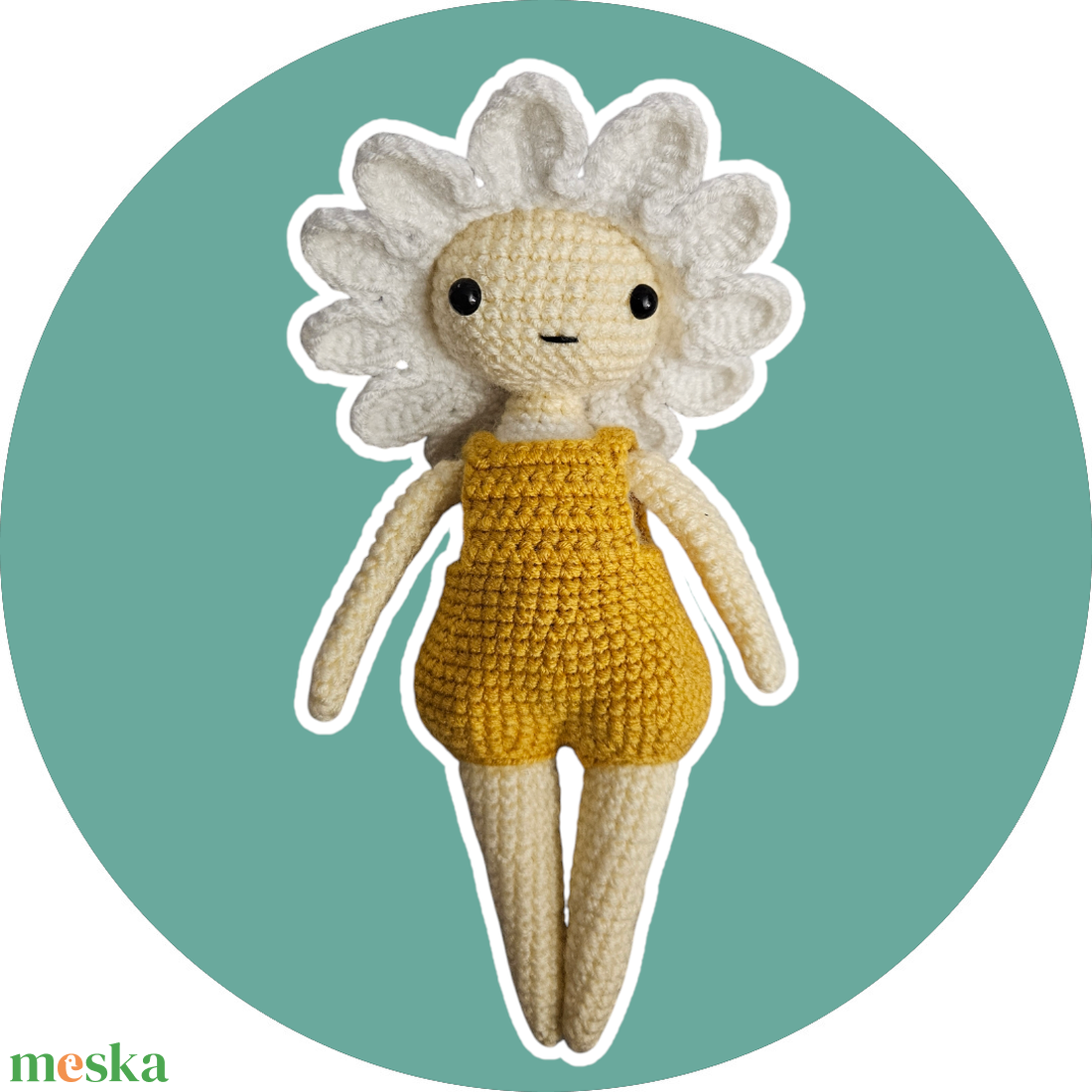 MAKE IT BLOOM - Horgolt Százszorszép Tündér - játék & sport - plüssállat & játékfigura - más figura - Meska.hu MAKE IT BLOOM - Horgolt Százszorszép Tündér - játék & sport - plüssállat & játékfigura - más figura - Meska.hu