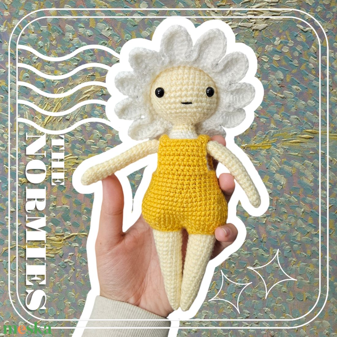 MAKE IT BLOOM - Horgolt Százszorszép Tündér - játék & sport - plüssállat & játékfigura - más figura - Meska.hu MAKE IT BLOOM - Horgolt Százszorszép Tündér - játék & sport - plüssállat & játékfigura - más figura - Meska.hu