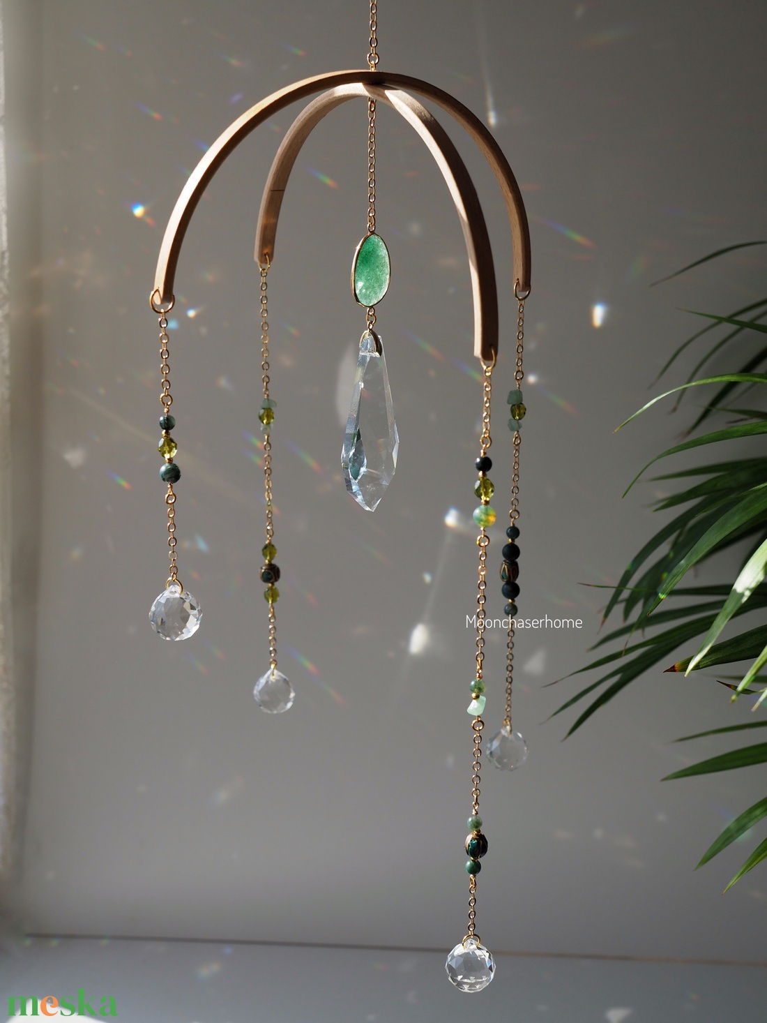 Ásványos baba mobil kiságyfüggő dekor, baba születési ajándék - baba - mama - baba játékok - kiságyforgó - Meska.hu