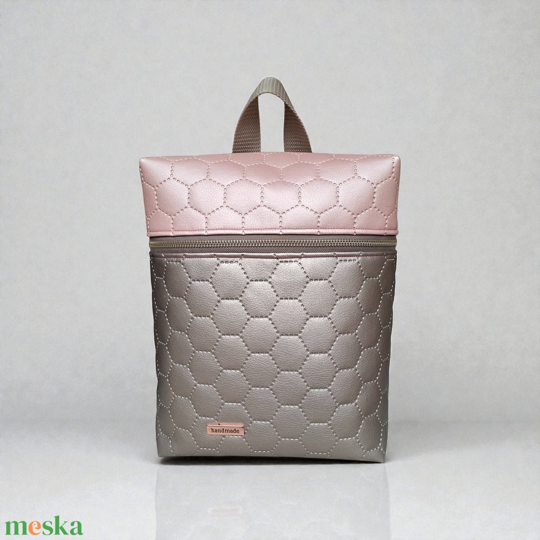 Beige-Rose hátizsák  - táska & tok - hátizsák - hátizsák - Meska.hu