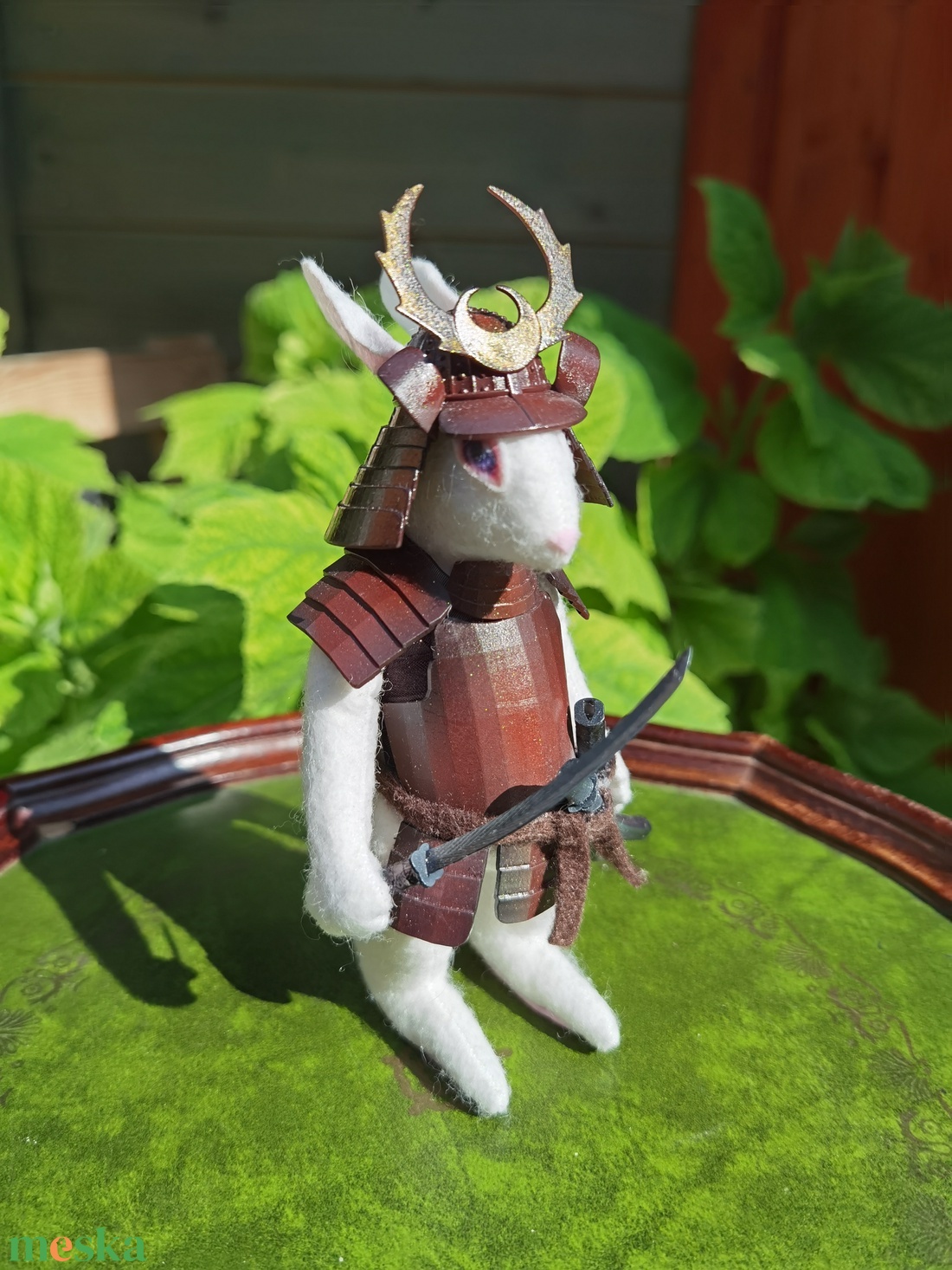 Szamuráj cosplay nyúl figura piros páncélban - játék & sport - bábok - báb készlet - Meska.hu Szamuráj cosplay nyúl figura piros páncélban - játék & sport - bábok - báb készlet - Meska.hu
