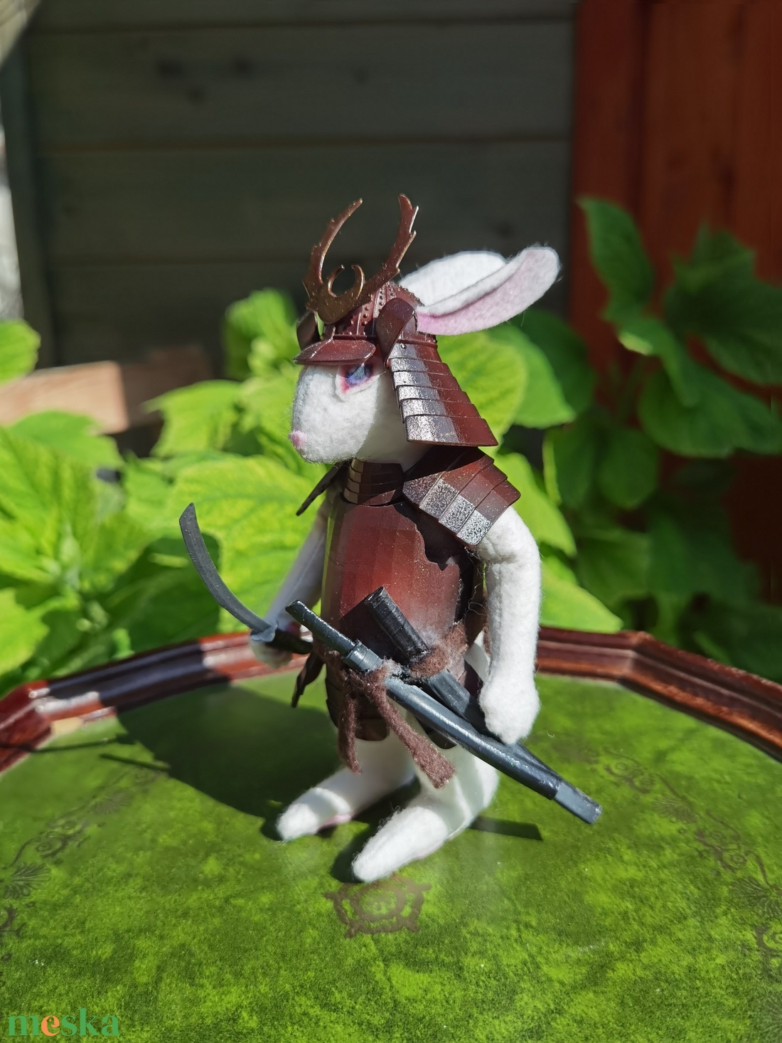 Szamuráj cosplay nyúl figura piros páncélban - játék & sport - bábok - báb készlet - Meska.hu Szamuráj cosplay nyúl figura piros páncélban - játék & sport - bábok - báb készlet - Meska.hu