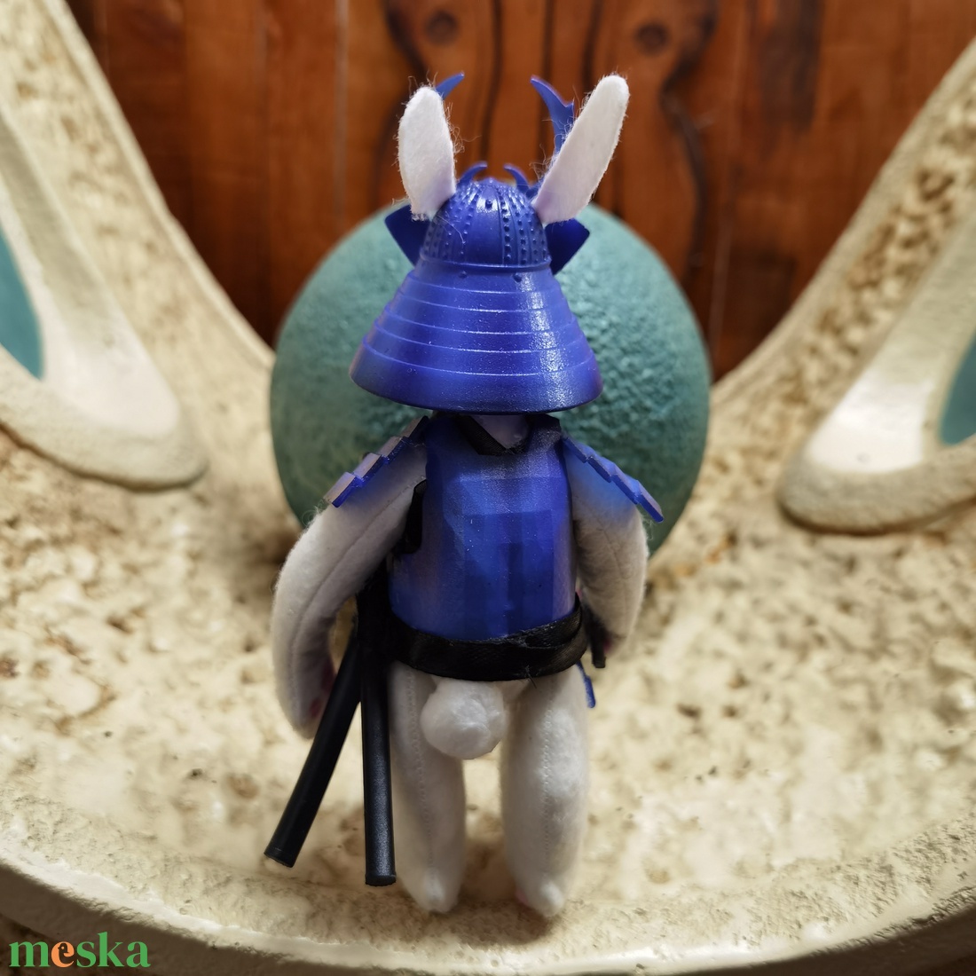 Szamuráj cosplay nyúl figura kék páncélban - játék & sport - bábok - báb készlet - Meska.hu Szamuráj cosplay nyúl figura kék páncélban - játék & sport - bábok - báb készlet - Meska.hu