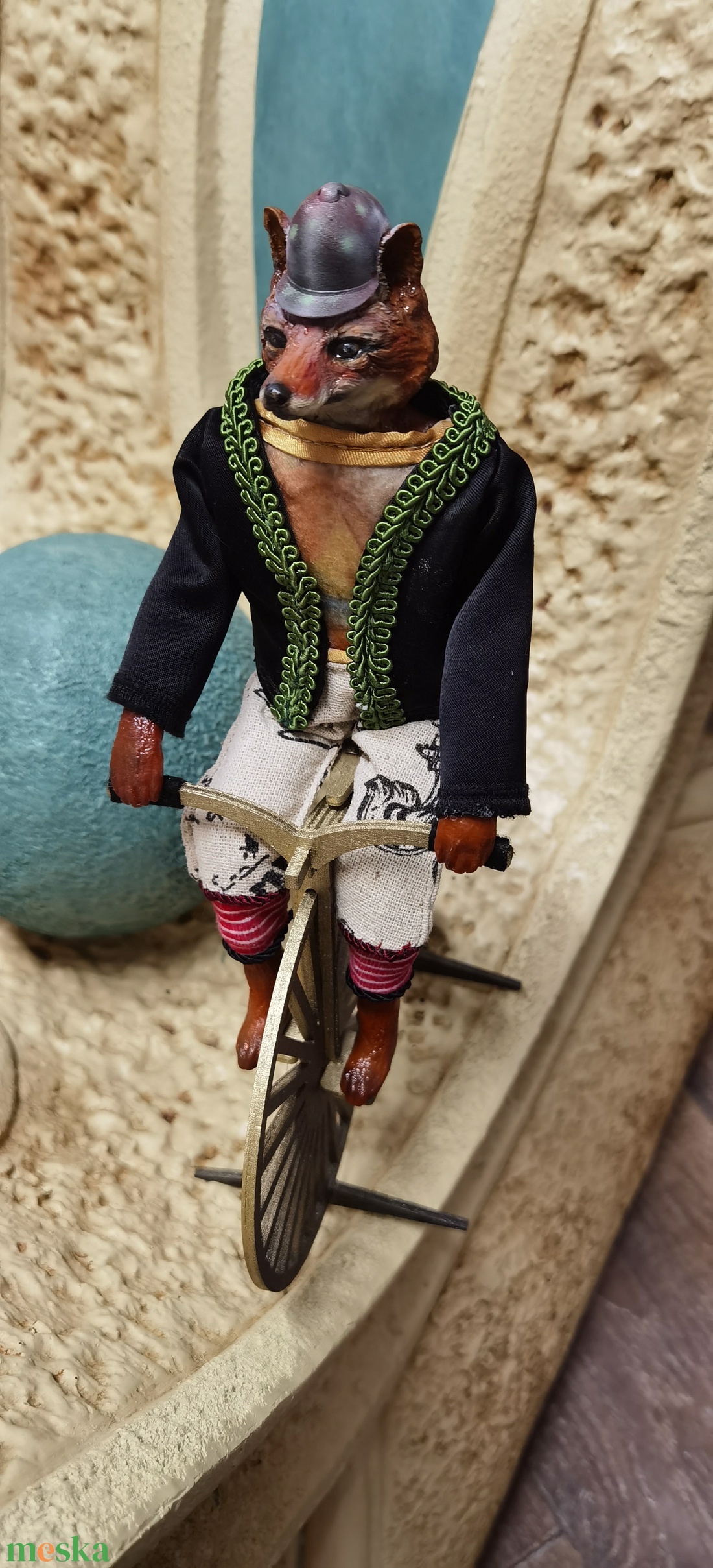 Róka fantázia ülő figura velocipéden - dekor 30 cm RENDELHETŐ - játék & sport - bábok - báb készlet - Meska.hu Róka fantázia ülő figura velocipéden - dekor 30 cm RENDELHETŐ - játék & sport - bábok - báb készlet - Meska.hu