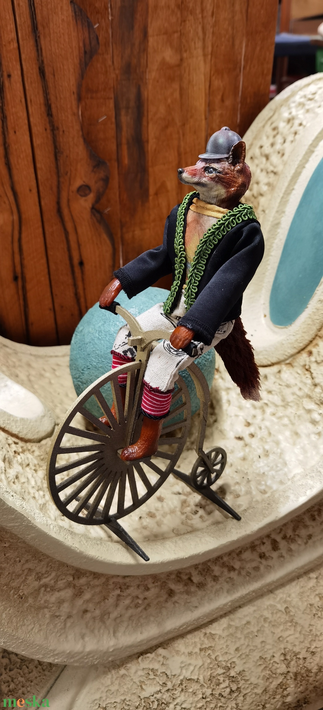 Róka fantázia ülő figura velocipéden - dekor 30 cm RENDELHETŐ - játék & sport - bábok - báb készlet - Meska.hu Róka fantázia ülő figura velocipéden - dekor 30 cm RENDELHETŐ - játék & sport - bábok - báb készlet - Meska.hu