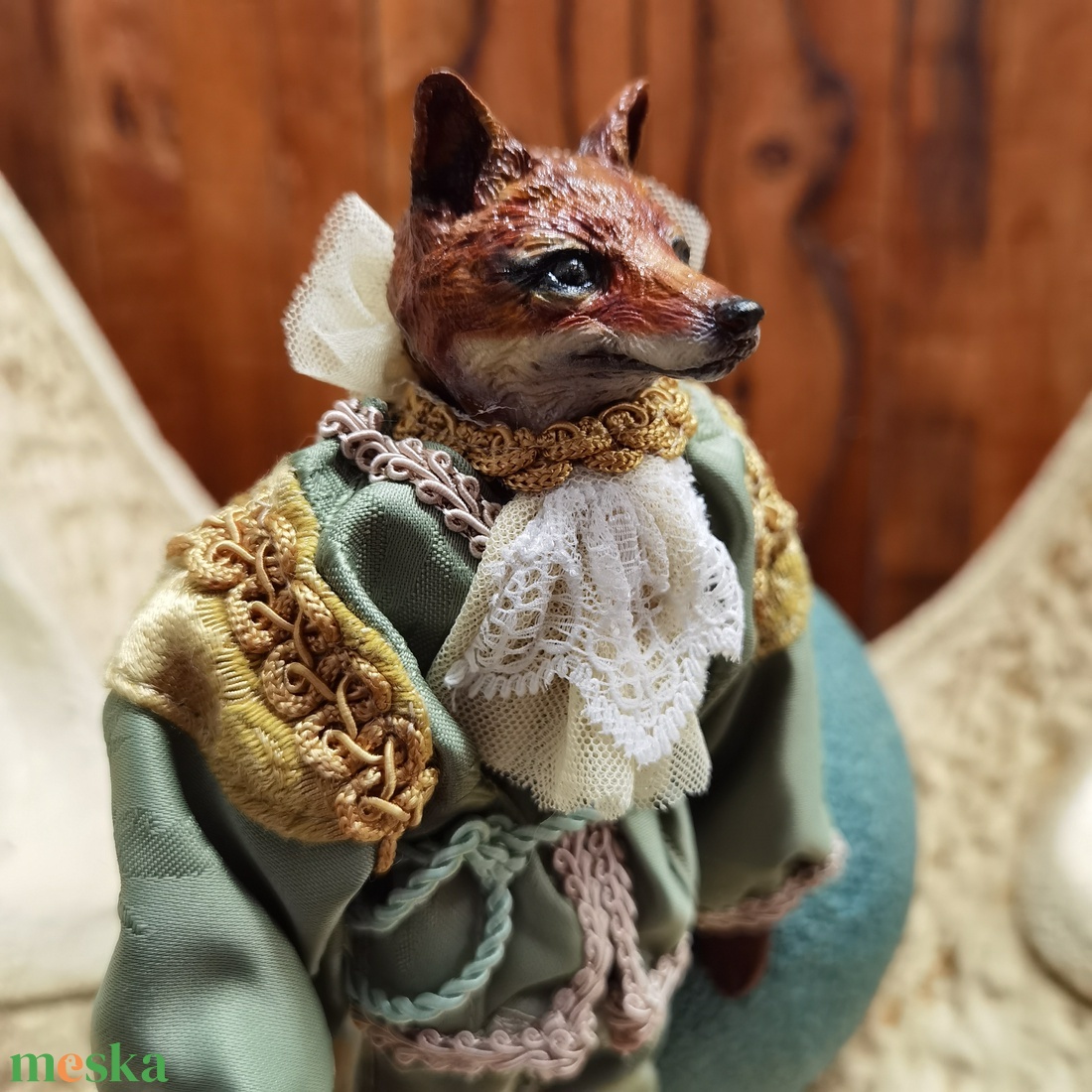 Barokk róka fantázia figura - dekor 22 cm RENDELHETŐ - játék & sport - bábok - báb készlet - Meska.hu Barokk róka fantázia figura - dekor 22 cm RENDELHETŐ - játék & sport - bábok - báb készlet - Meska.hu