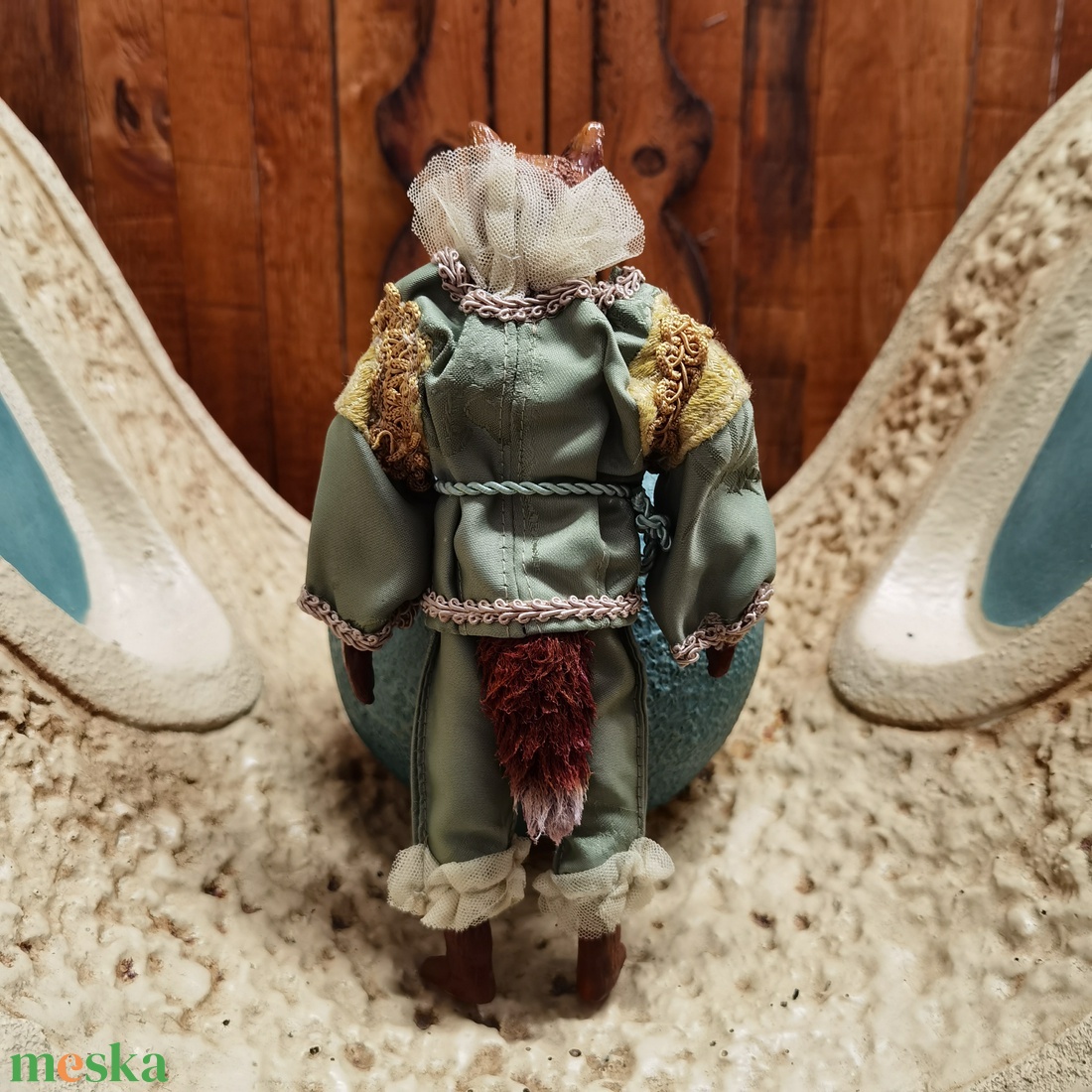 Barokk róka fantázia figura - dekor 22 cm RENDELHETŐ - játék & sport - bábok - báb készlet - Meska.hu Barokk róka fantázia figura - dekor 22 cm RENDELHETŐ - játék & sport - bábok - báb készlet - Meska.hu