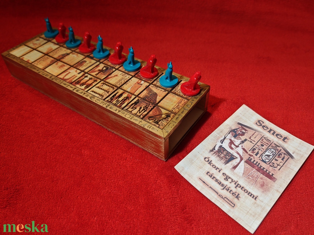 SENET egyiptomi társasjáték - játék & sport - táblajáték és kártyajáték - társasjátékok - Meska.hu SENET egyiptomi társasjáték - játék & sport - táblajáték és kártyajáték - társasjátékok - Meska.hu
