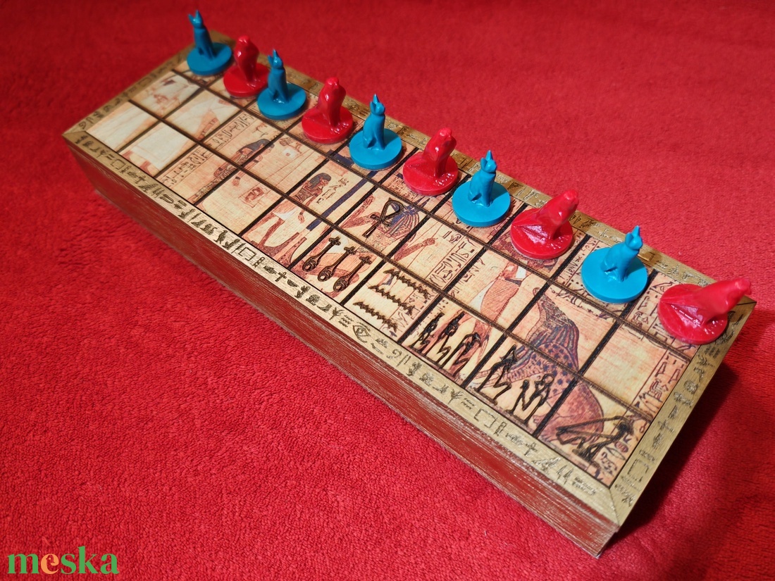 SENET egyiptomi társasjáték - játék & sport - táblajáték és kártyajáték - társasjátékok - Meska.hu SENET egyiptomi társasjáték - játék & sport - táblajáték és kártyajáték - társasjátékok - Meska.hu