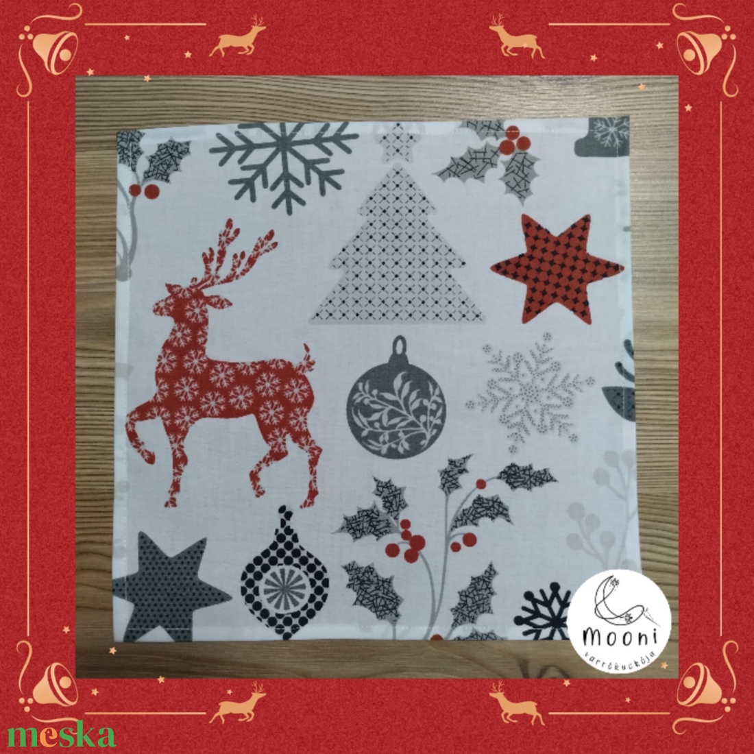 Karácsonyi textilszalvéta - 2 darabos csomag (fehér alapon karácsonyi mintás) - otthon & életmód - konyhafelszerelés, tálalás - konyhai textil - szalvéta - Meska.hu Karácsonyi textilszalvéta - 2 darabos csomag (fehér alapon karácsonyi mintás) - otthon & életmód - konyhafelszerelés, tálalás - konyhai textil - szalvéta - Meska.hu