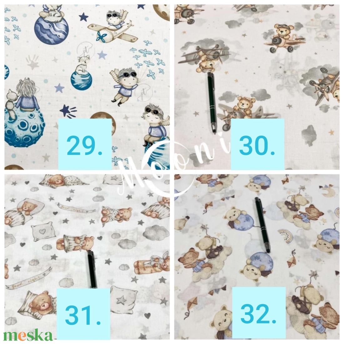2. Mintás pamutvászon anyagminták rendelésre készülő termékekhez (Nem megvásárolható!) - kellékek & szerszámok - méteráru - szövet - Meska.hu 2. Mintás pamutvászon anyagminták rendelésre készülő termékekhez (Nem megvásárolható!) - kellékek & szerszámok - méteráru - szövet - Meska.hu