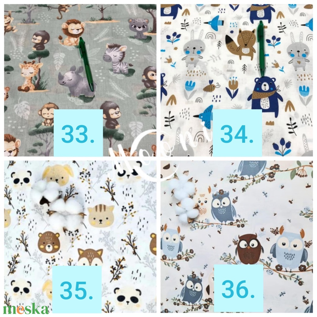 3. Mintás pamutvászon anyagminták rendelésre készülő termékekhez (Nem megvásárolható!) - kellékek & szerszámok - méteráru - szövet - Meska.hu 3. Mintás pamutvászon anyagminták rendelésre készülő termékekhez (Nem megvásárolható!) - kellékek & szerszámok - méteráru - szövet - Meska.hu