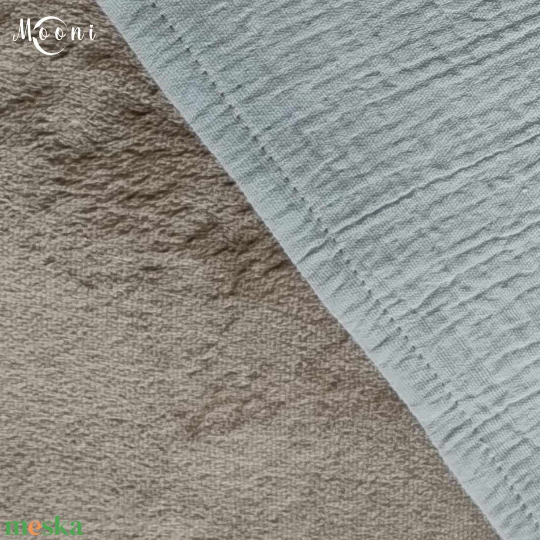 Dupla géz babakendő, textilpelenka (világoskék) - szépségápolás - pelenka & babaápolás - pelenka - Meska.hu