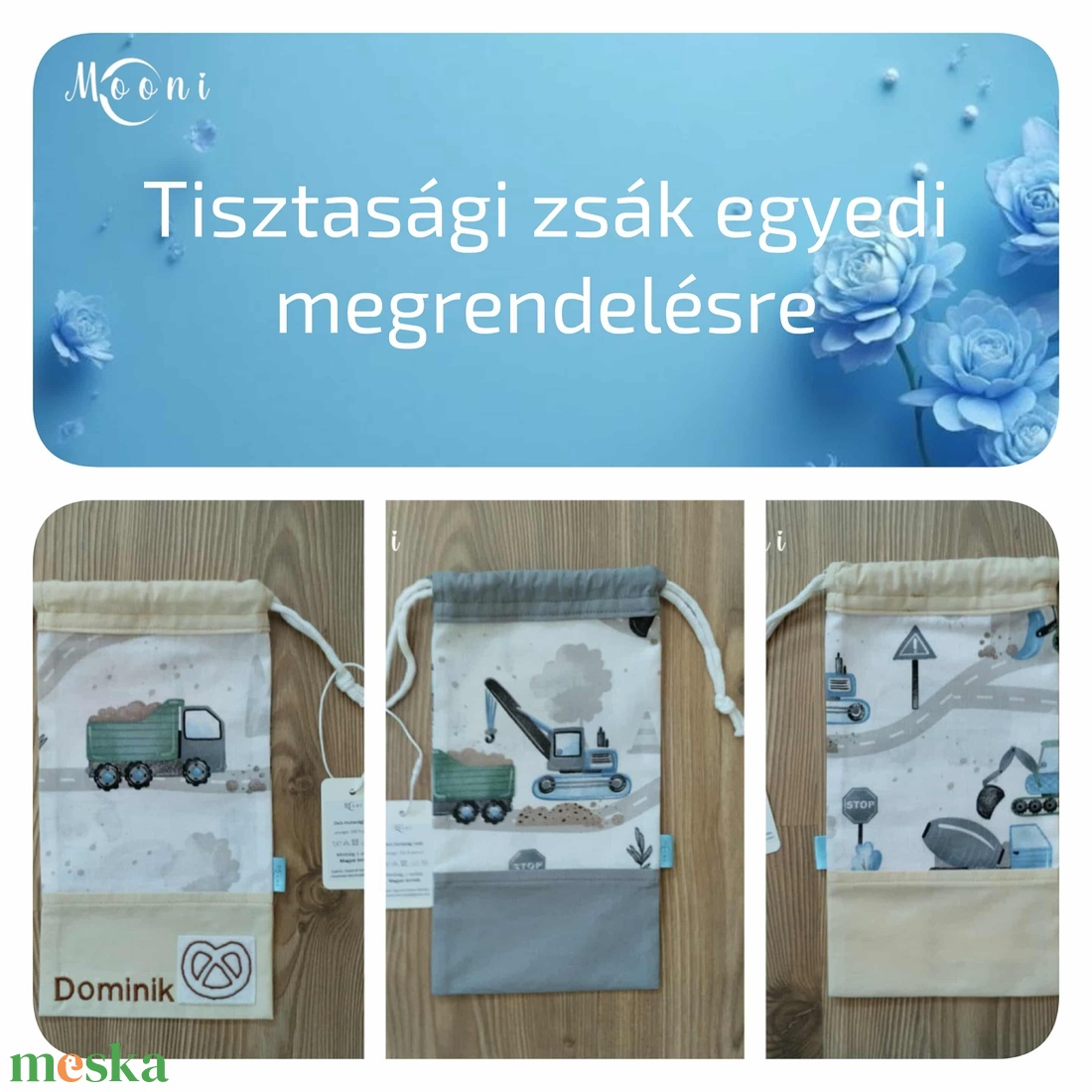 Tisztasági zsák - játék & sport - ovis felszerelés - egyéb ovis kiegészítő - Meska.hu