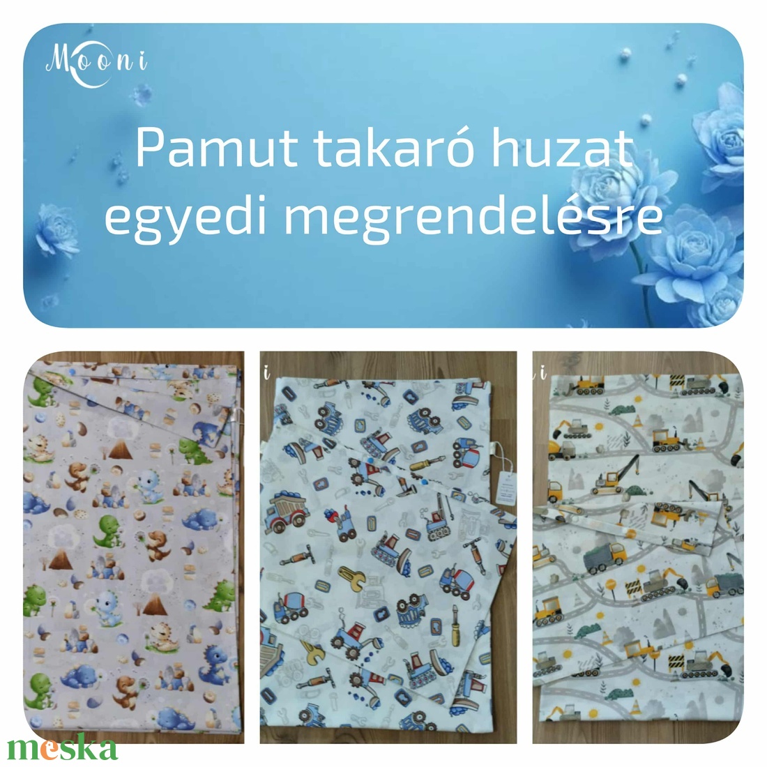 Pamut takaróhuzat - otthon & életmód - babaszoba, gyerekszoba - baba ágynemű - Meska.hu