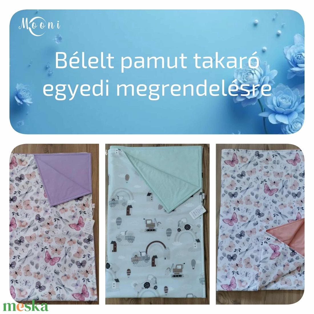 Bélelt pamut takaró - otthon & életmód - babaszoba, gyerekszoba - baba ágynemű - Meska.hu